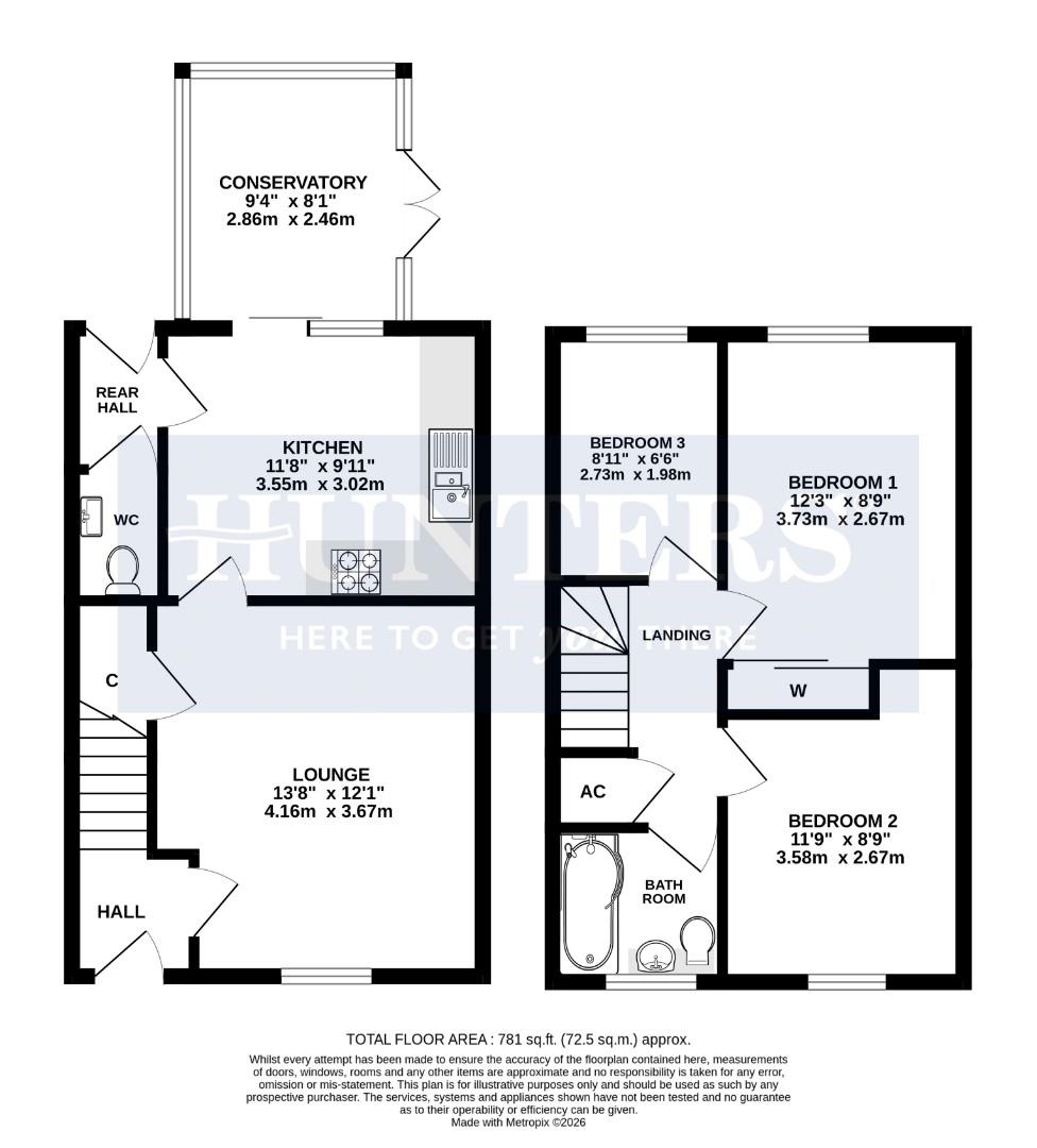 23, Moorhen Close, Brownhills floorplan