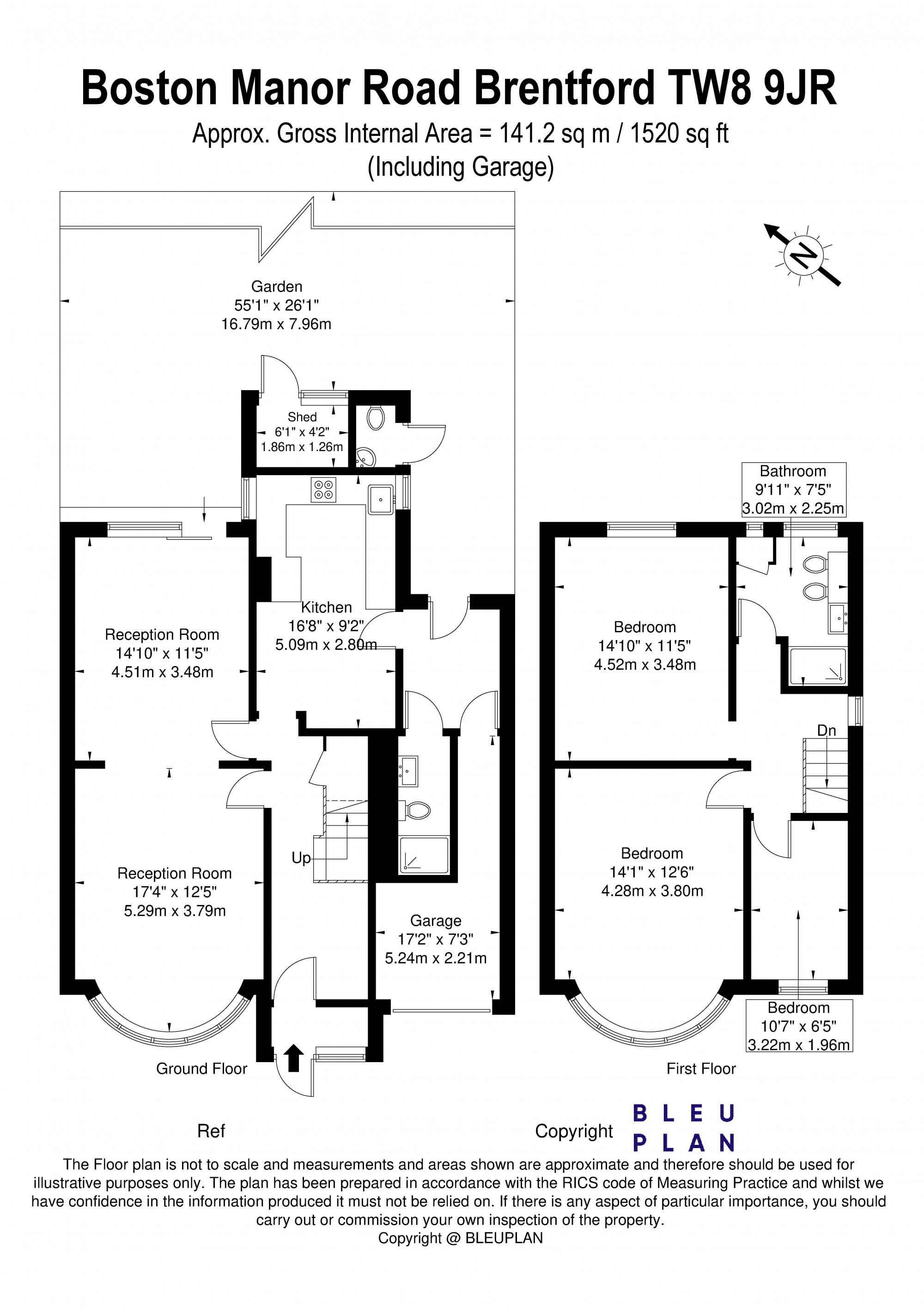 Boston Manor Road, Brentford, Greater London TW8, 3 bedroom semi
