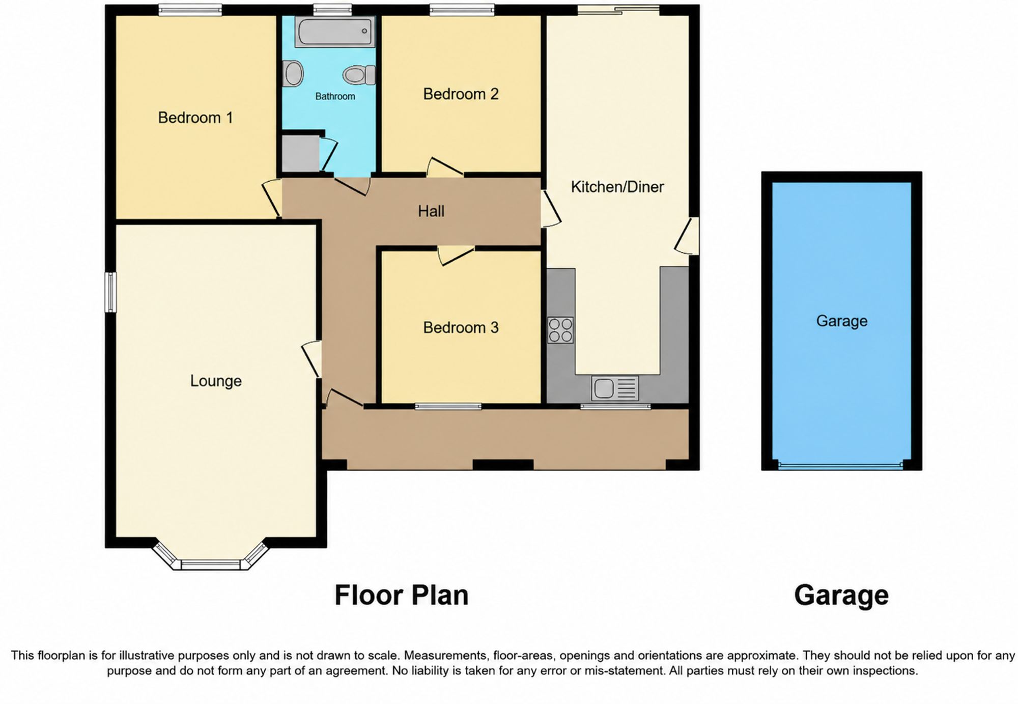 Chestnut Cottage Crowle Bank Road, Scunthorpe floorplan