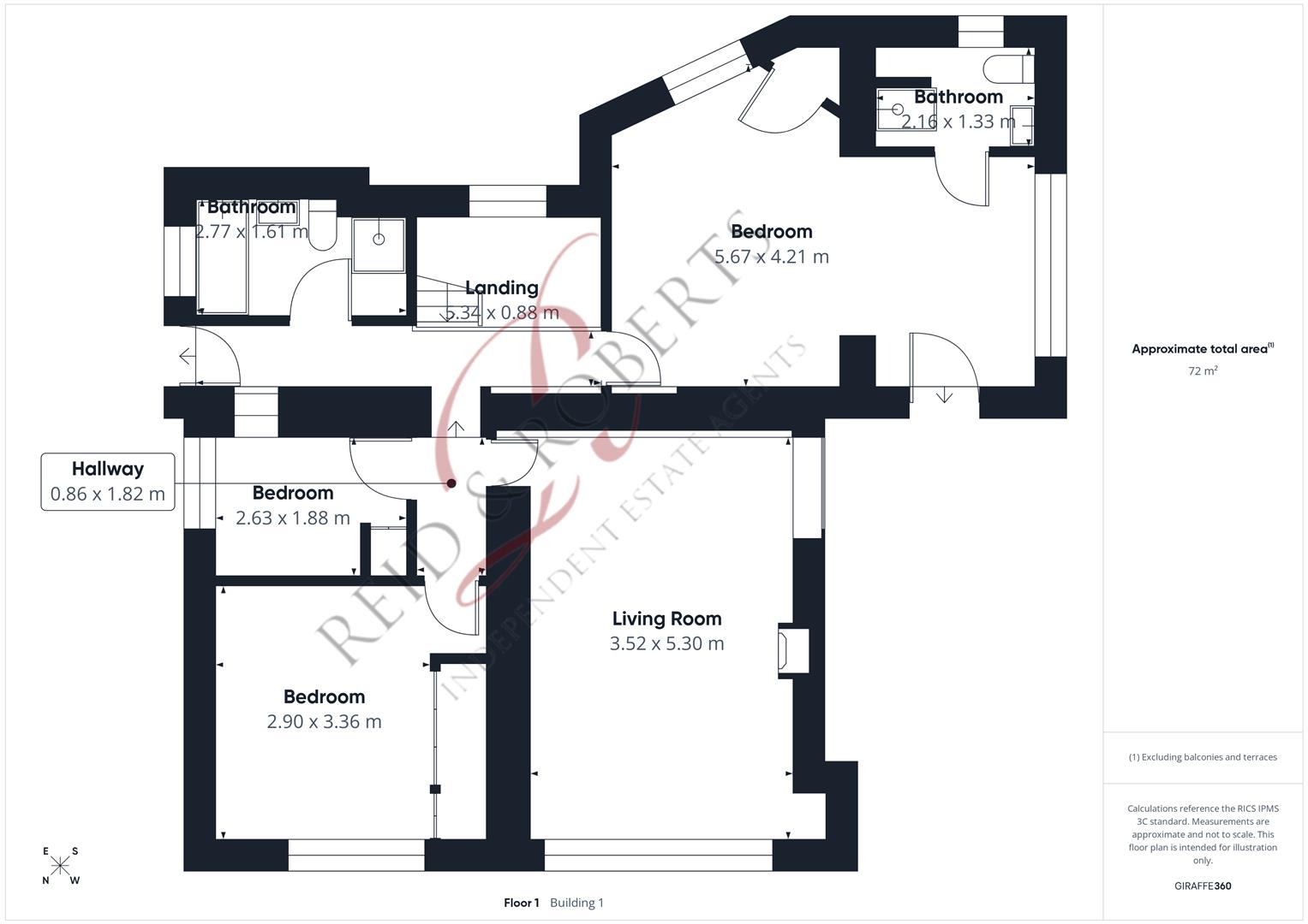 Allt Alyn, Mold floorplan