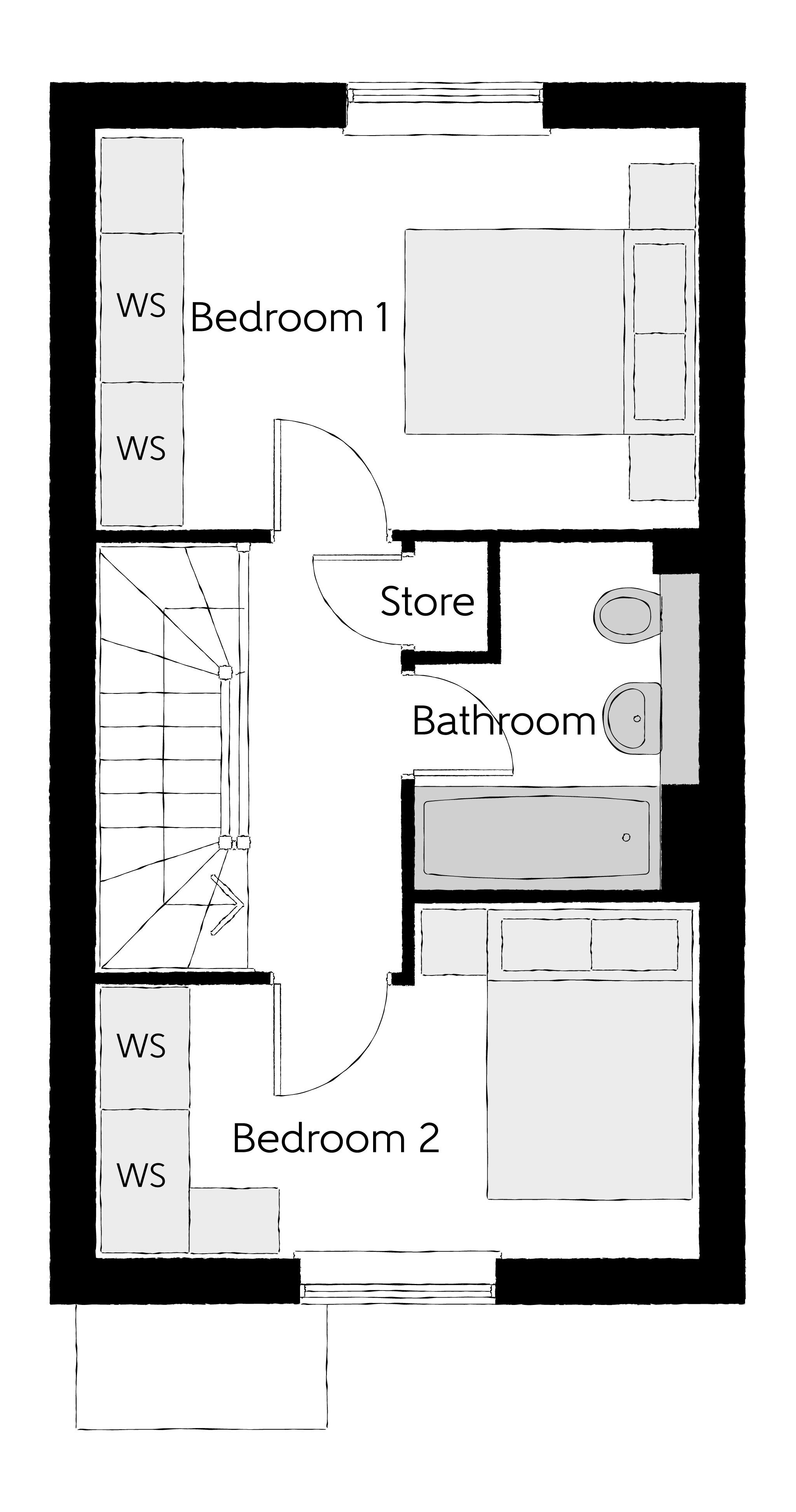 24, Irthlingborough Road, Wellingborough floorplan