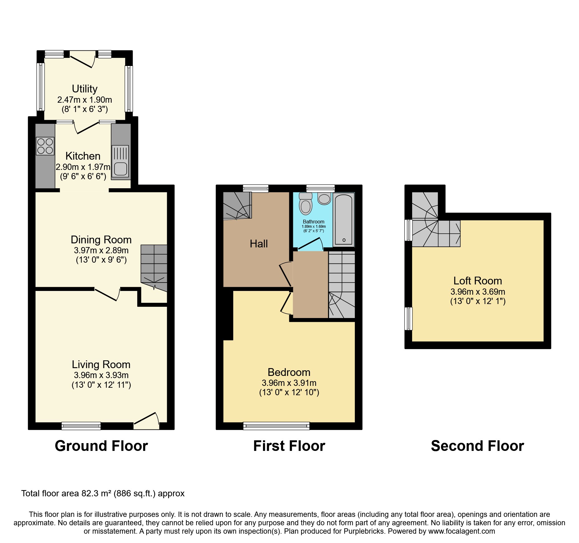 10, John Street, Worksop floorplan