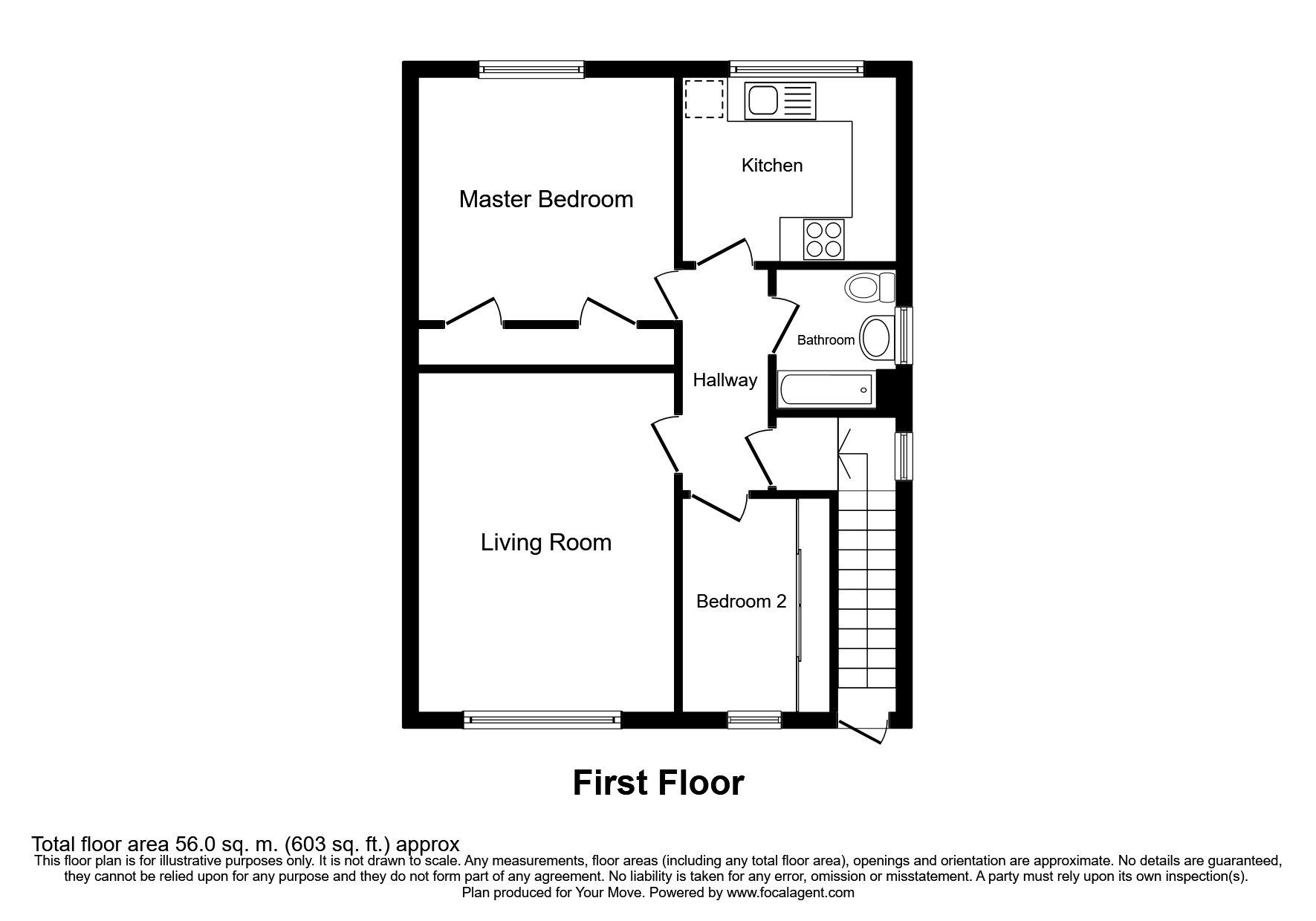 Partington Lane, Swinton, Manchester, Greater Manchester M27, 2 bedroom