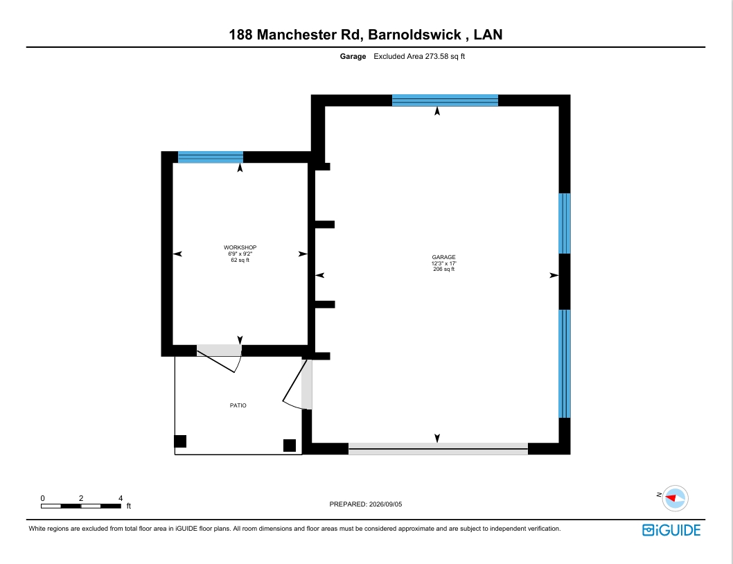 188, Manchester Road, Lancashire floorplan