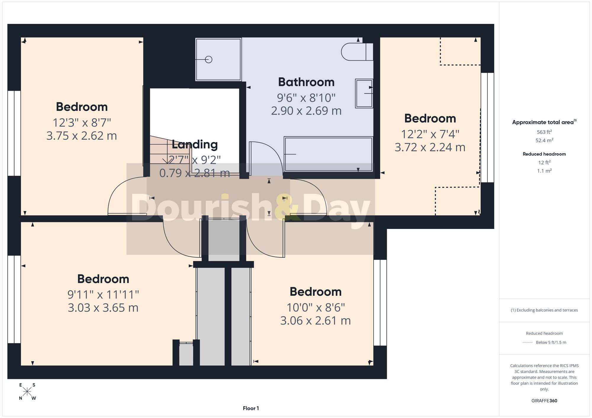 44 St. Marys Road, Stafford floorplan