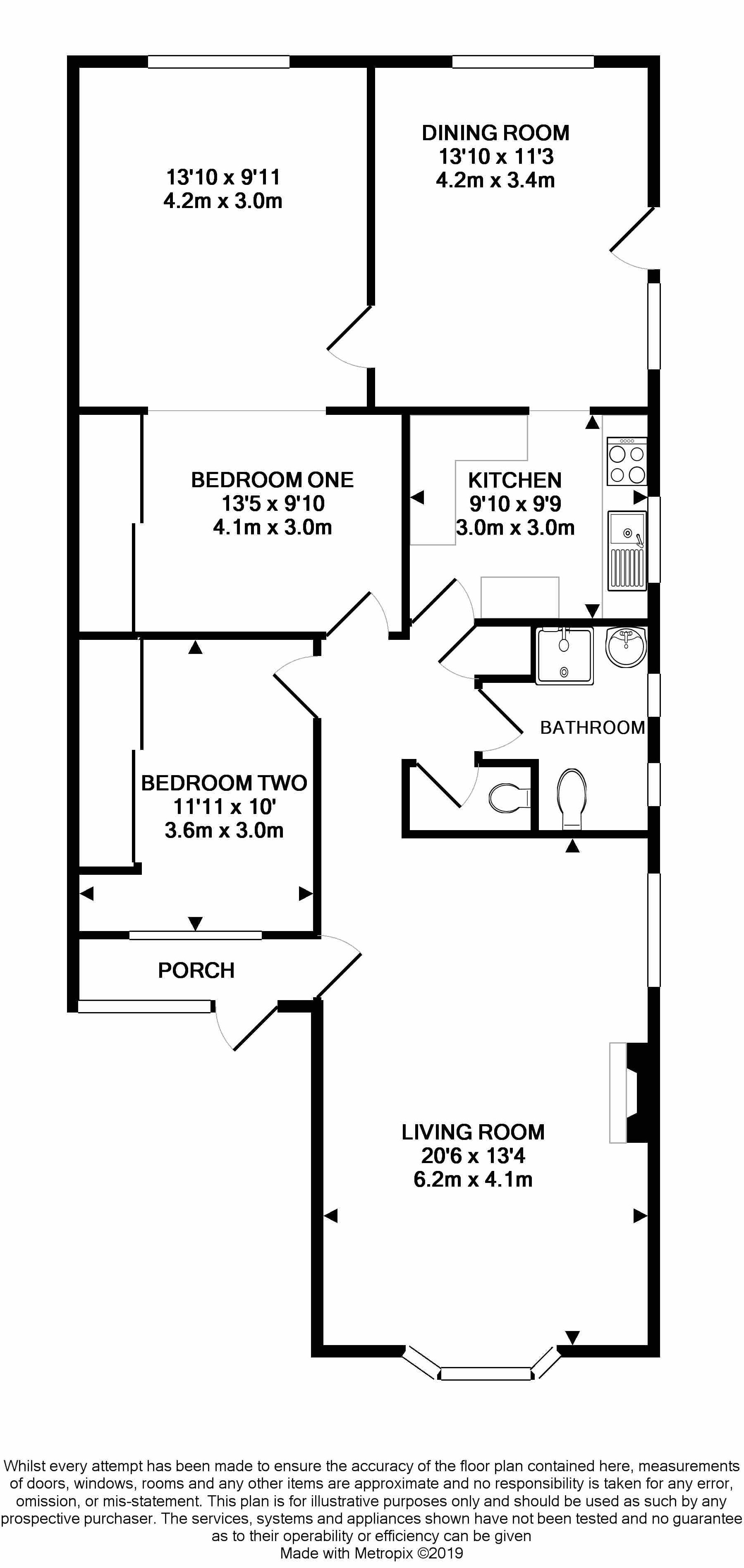 2 Bedrooms Bungalow to rent in Havengate, Horsham RH12