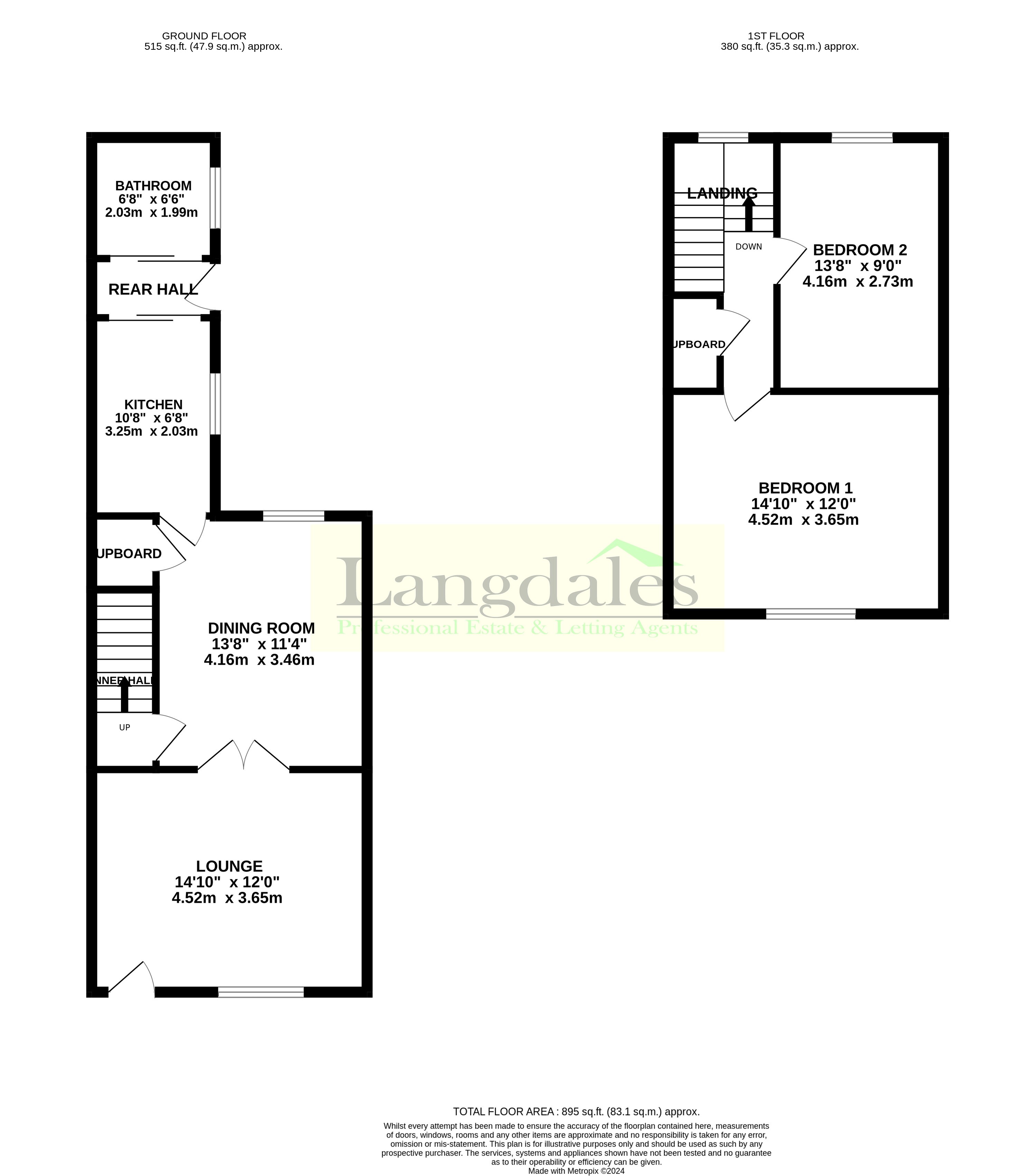 2, Richard Terrace, Bishop Auckland floorplan