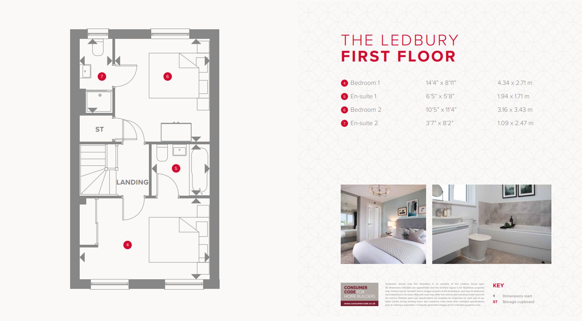 Plot 75, Ledbury Mid, The Lawns, Kennington OX14, 2 bedroom terraced