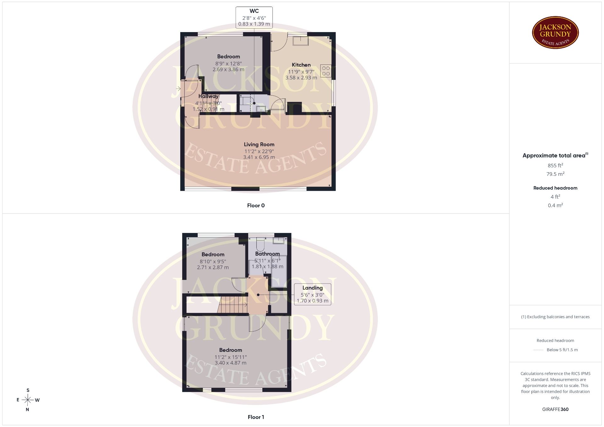 4, Glebe Way, Northampton floorplan