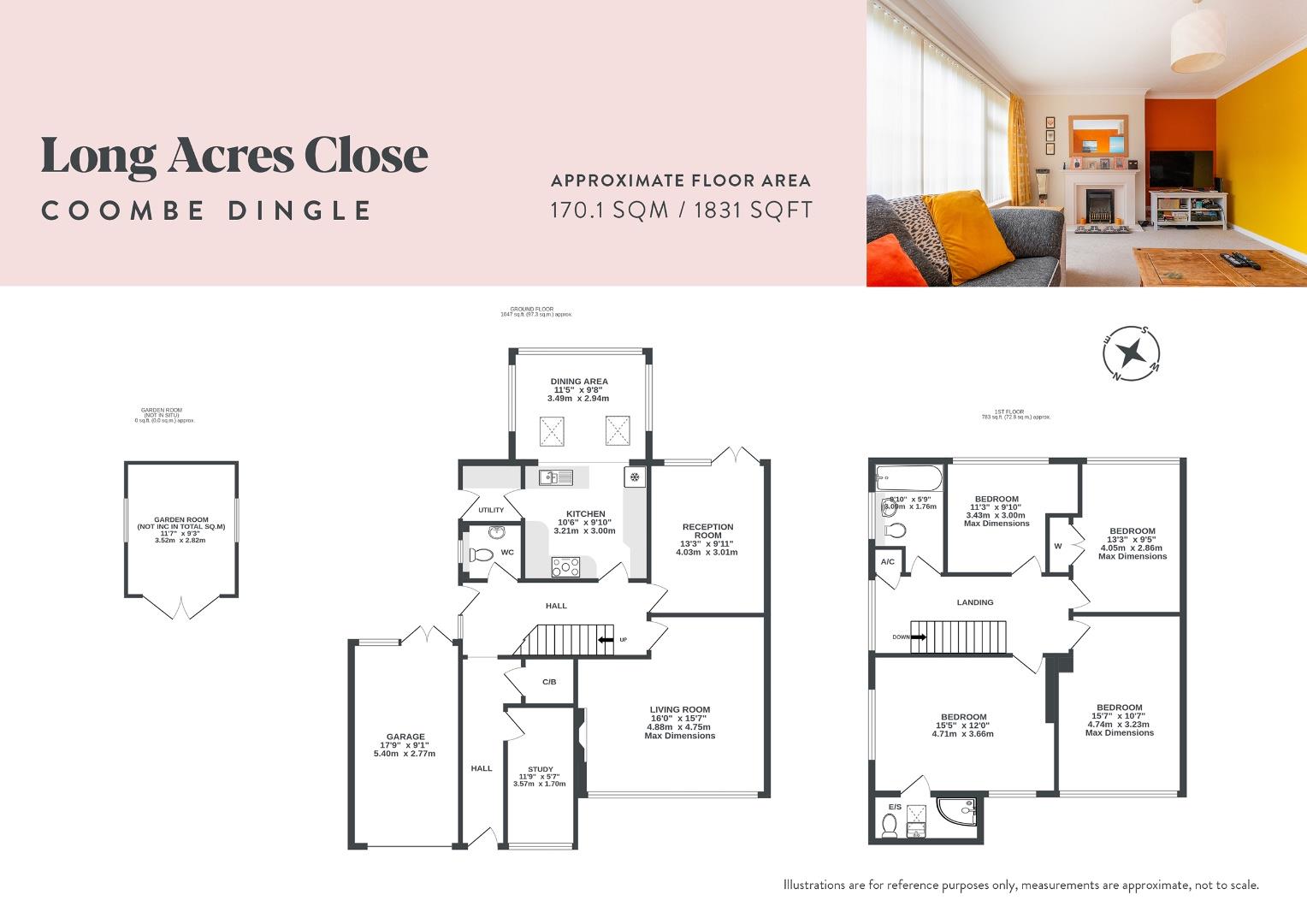 17, Long Acres Close, Bristol floorplan
