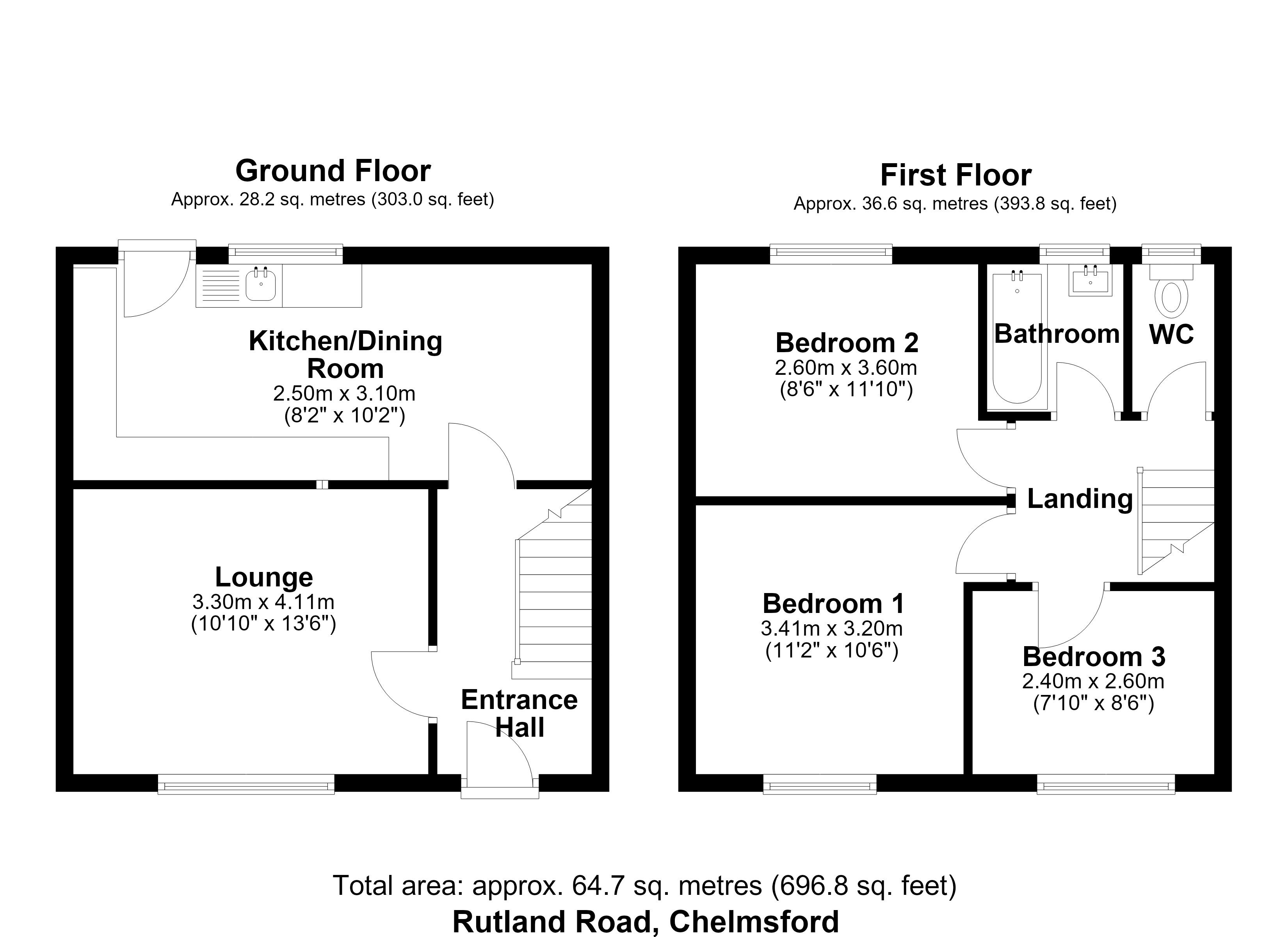 Rutland Road, Essex floorplan