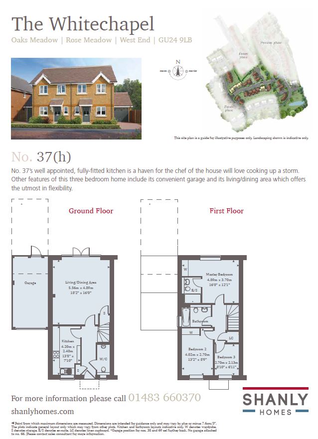 3 Bedrooms Semi-detached house for sale in West End, Woking, Surrey GU24