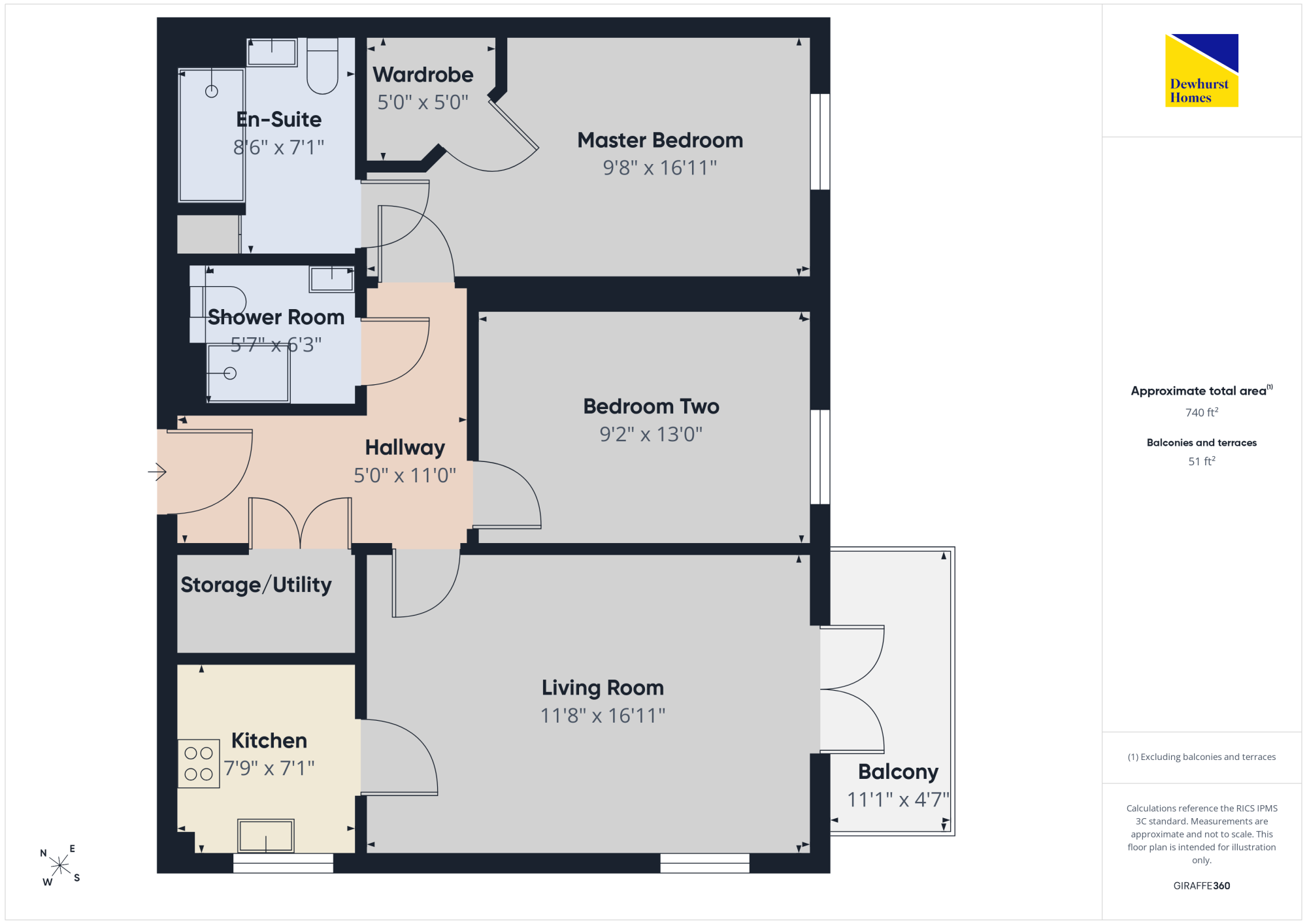 9 Stanley Place,, Stanley Gardens, Garstang floorplan