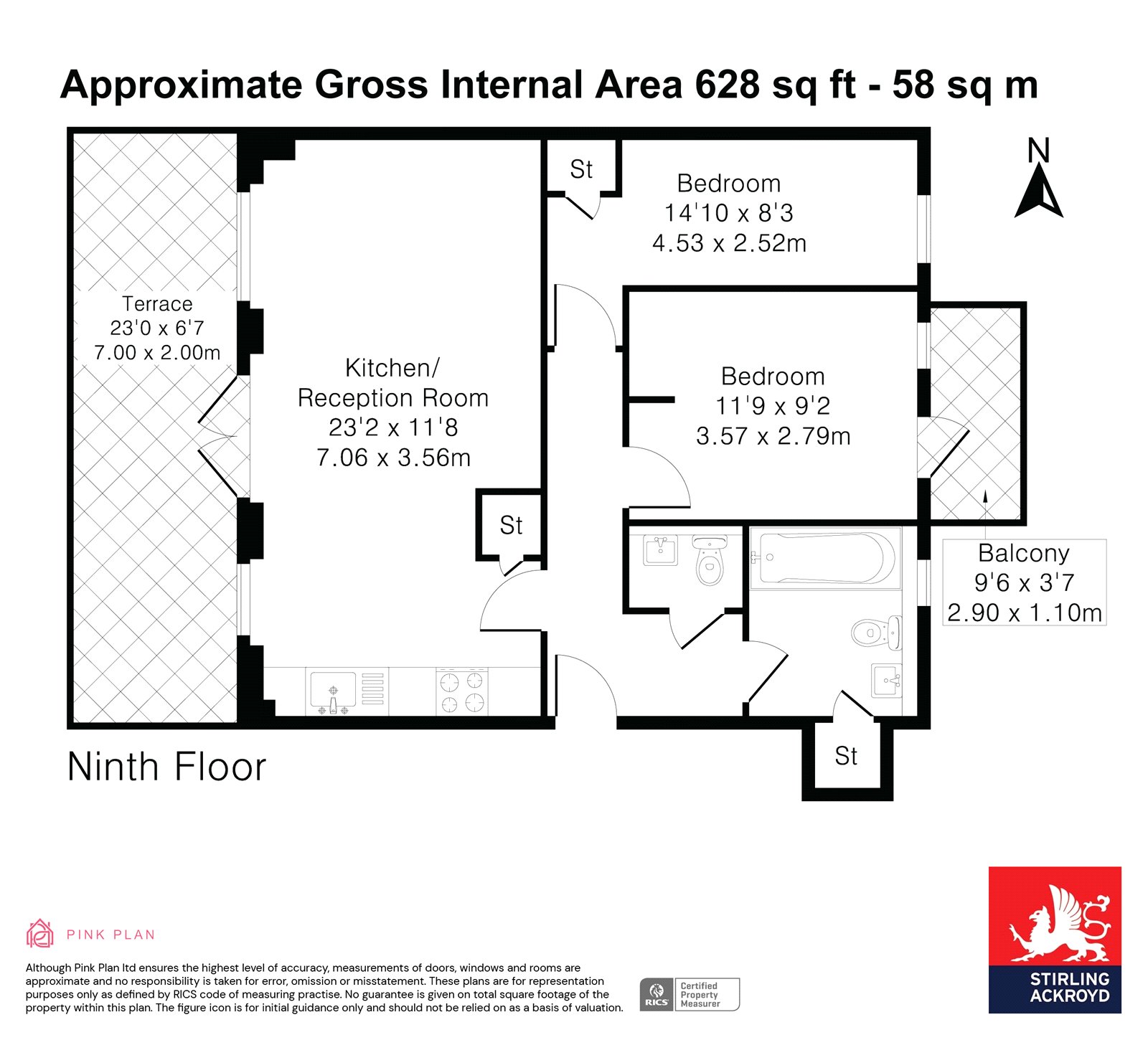 Roy Square, London floorplan