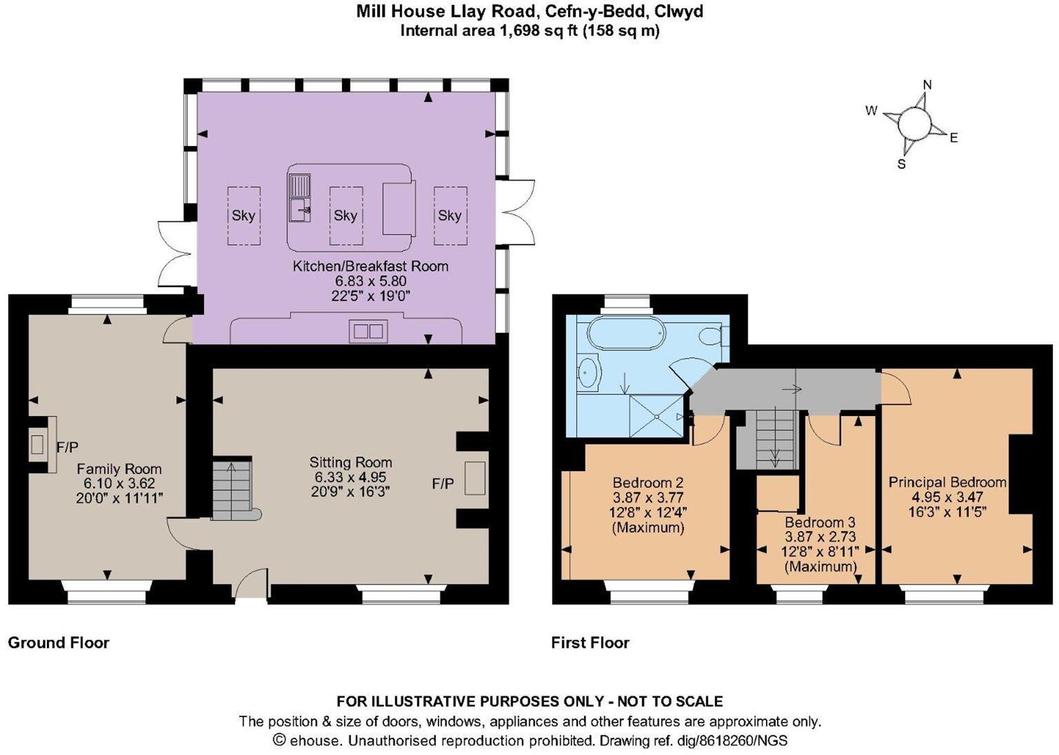 Mill House., Llay Road, Wrexham floorplan