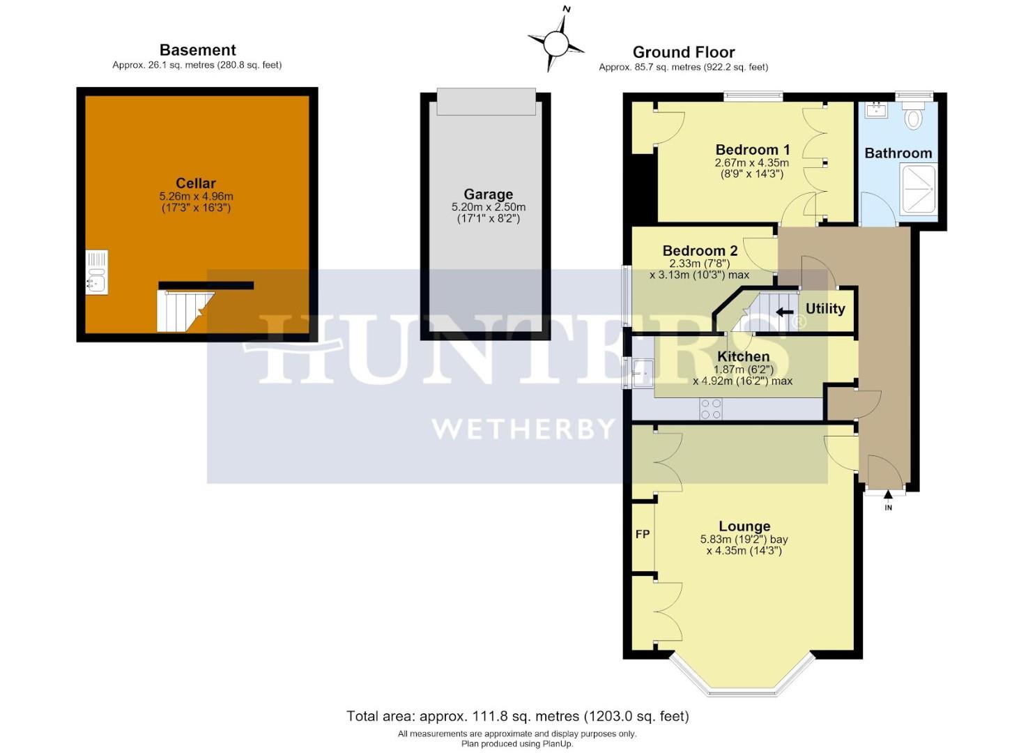 Flat 3, 1, Raby Park, Wetherby floorplan