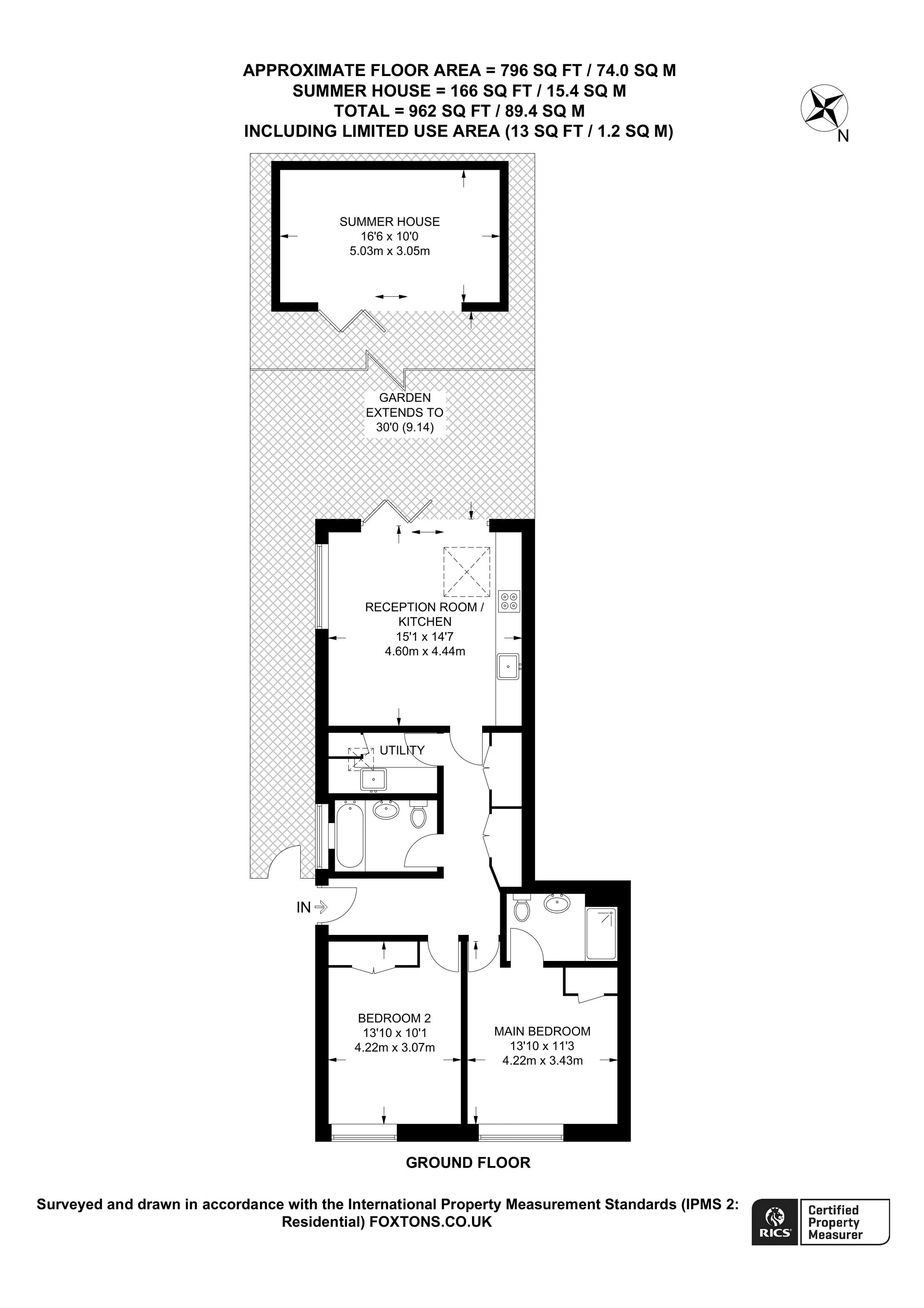 Martin Way, Raynes Park, London SW20, 2 bedroom for sale