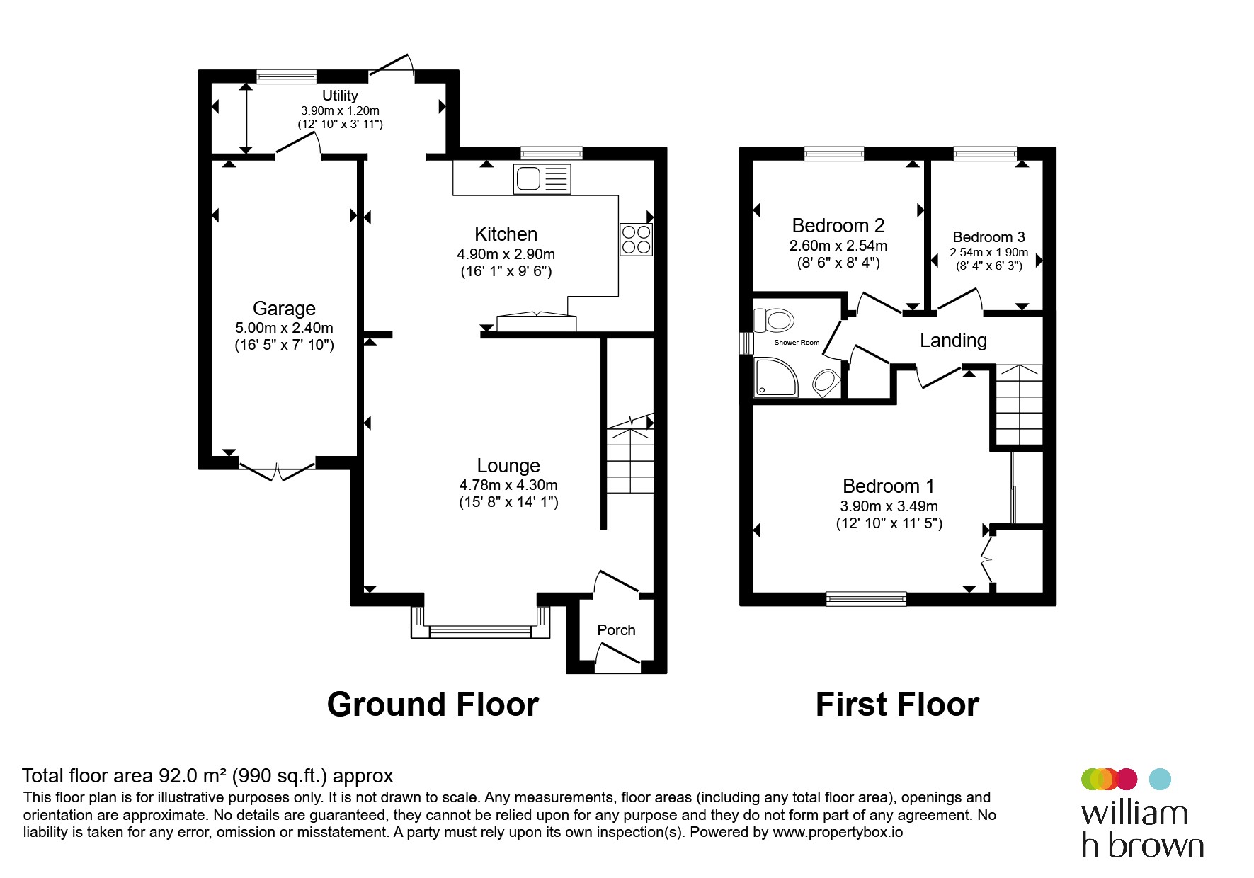 12, Bramble Close, Haverhill floorplan