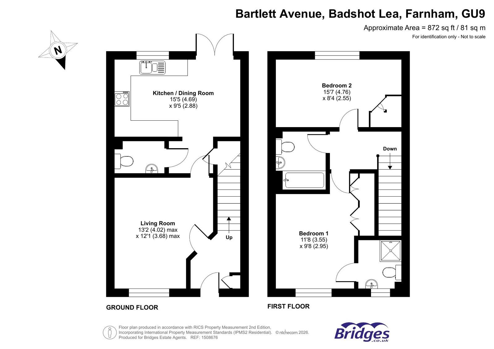 25, Bartlett Avenue, Farnham floorplan