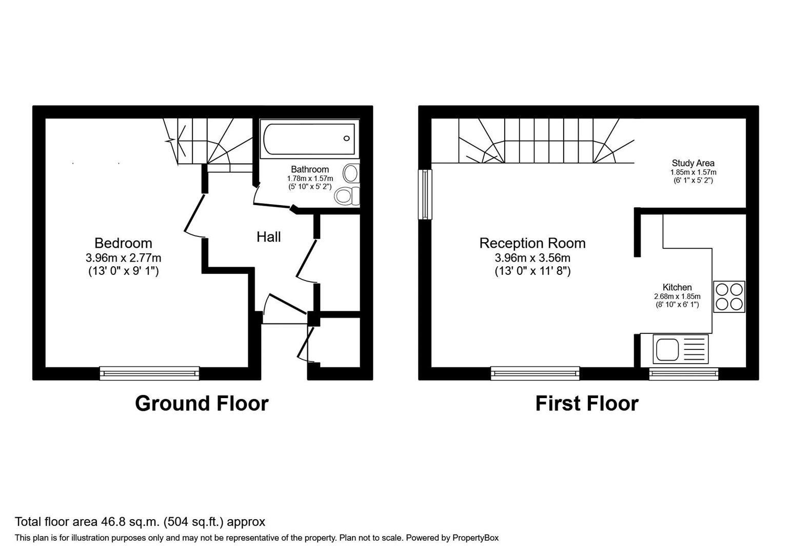 Northcote Road, Ash Vale floorplan