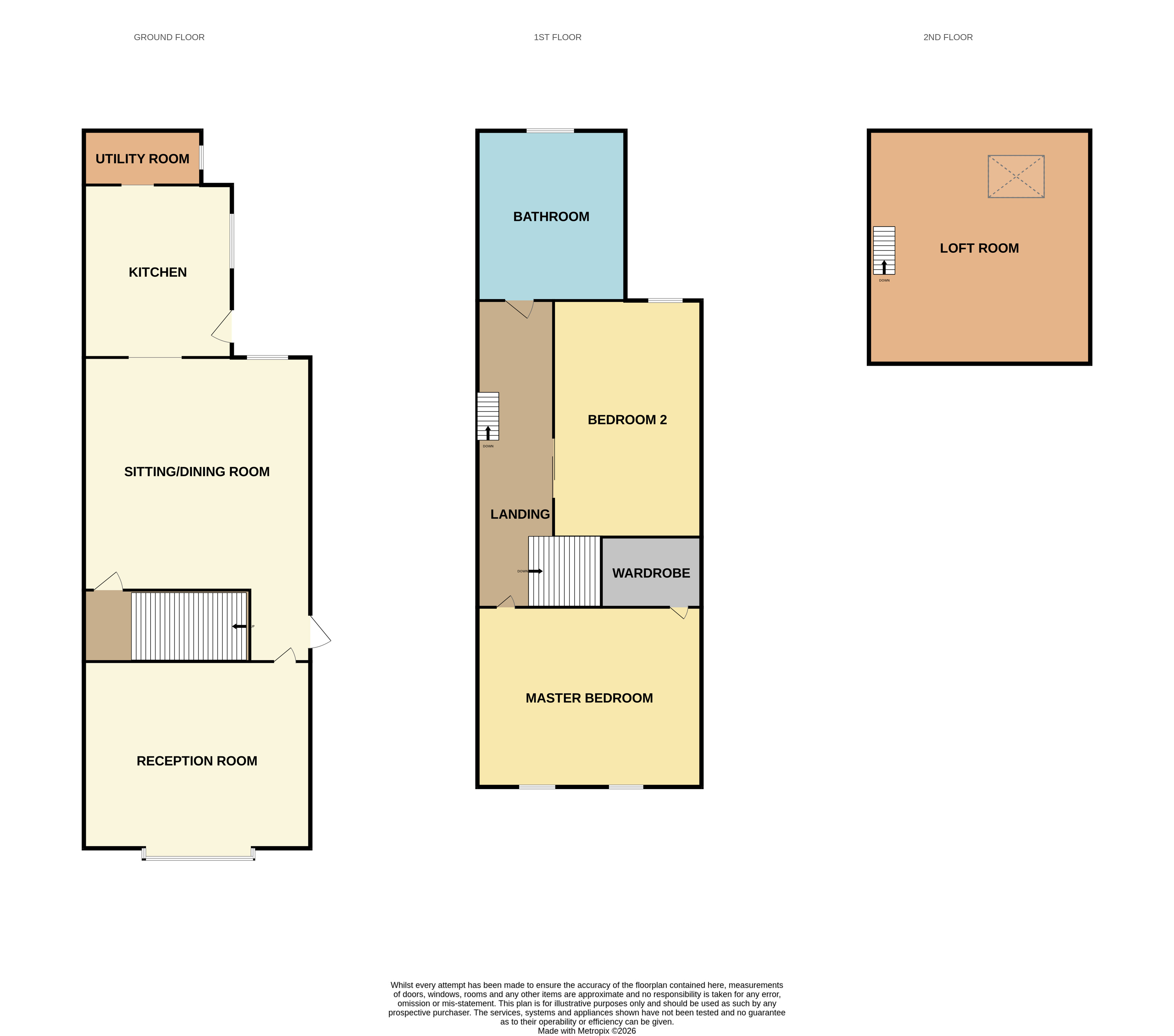 94, Bracebridge Street, Warwickshire floorplan