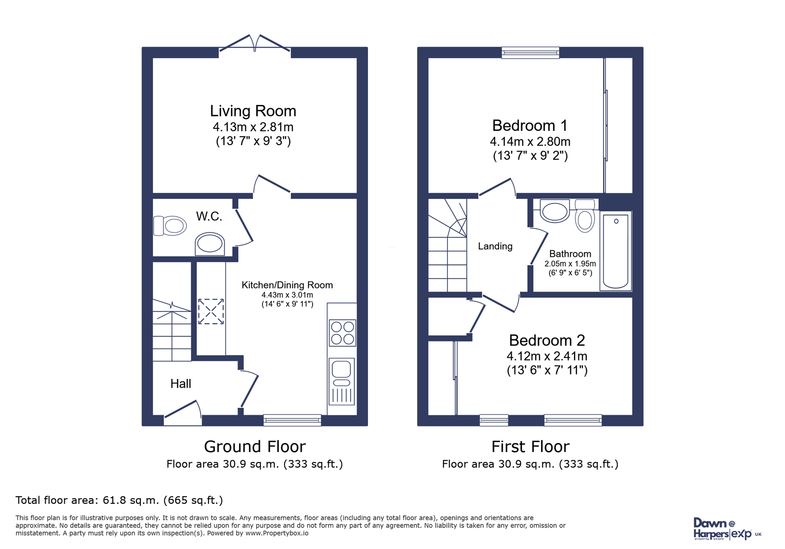 4, Primrose Way, Ellington floorplan