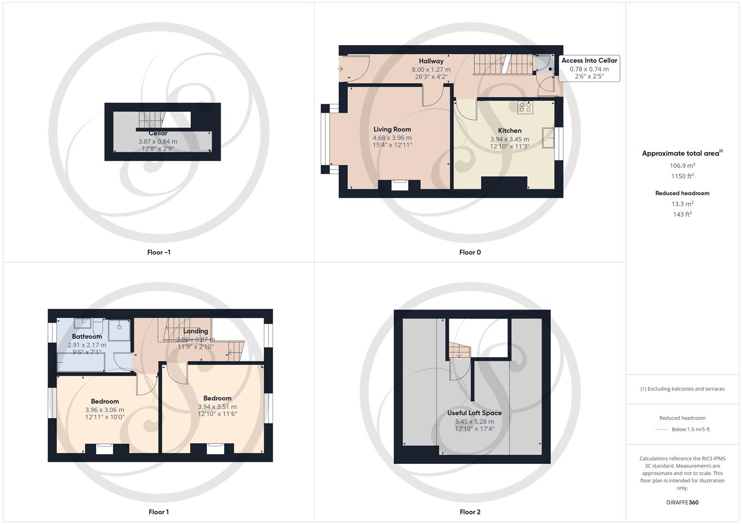 3, Lowther Terrace, Leeds floorplan
