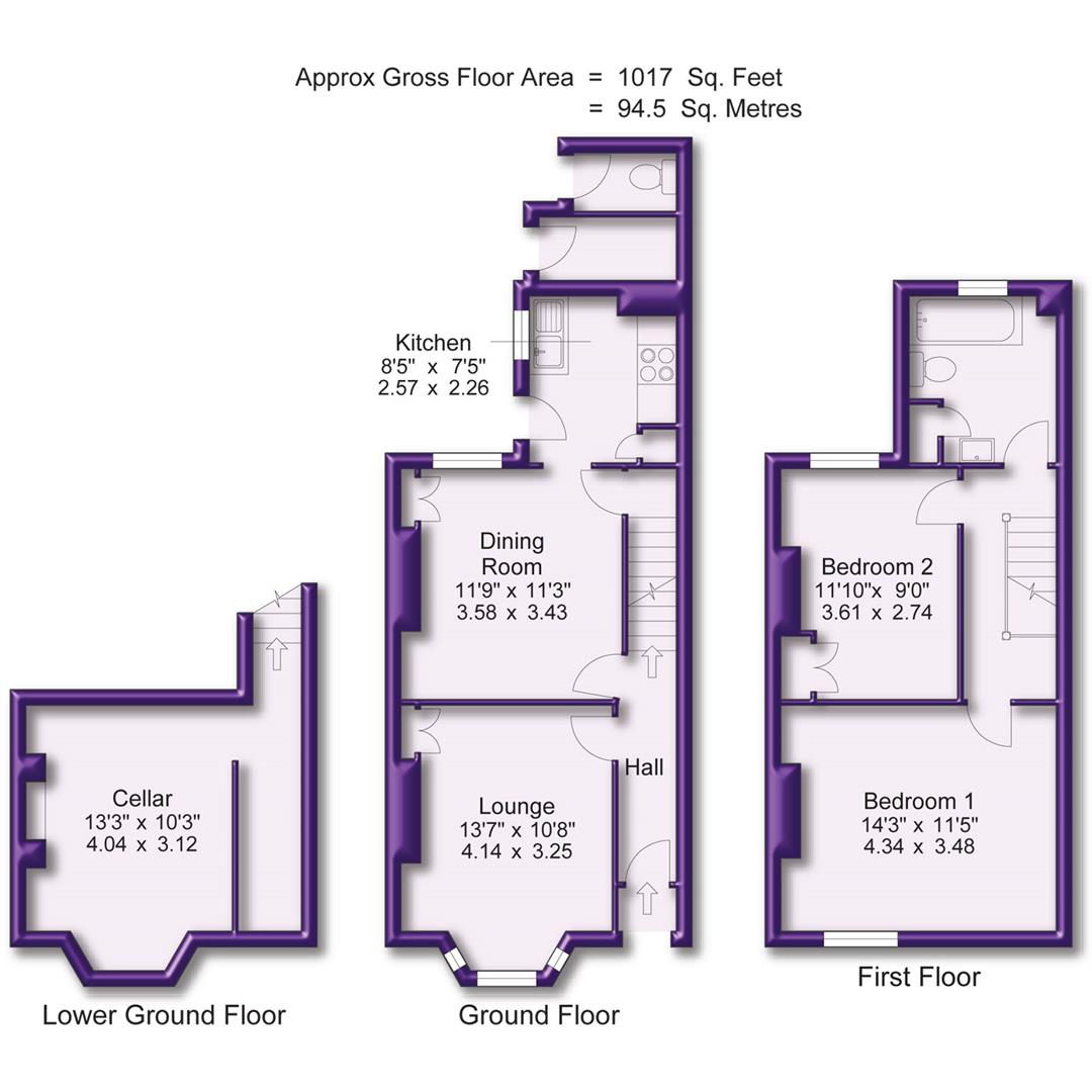 15, Bold Street, Altrincham floorplan