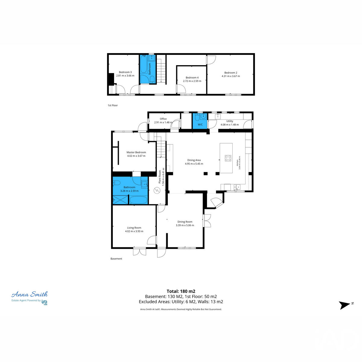 8, Duck Lane, Ely floorplan