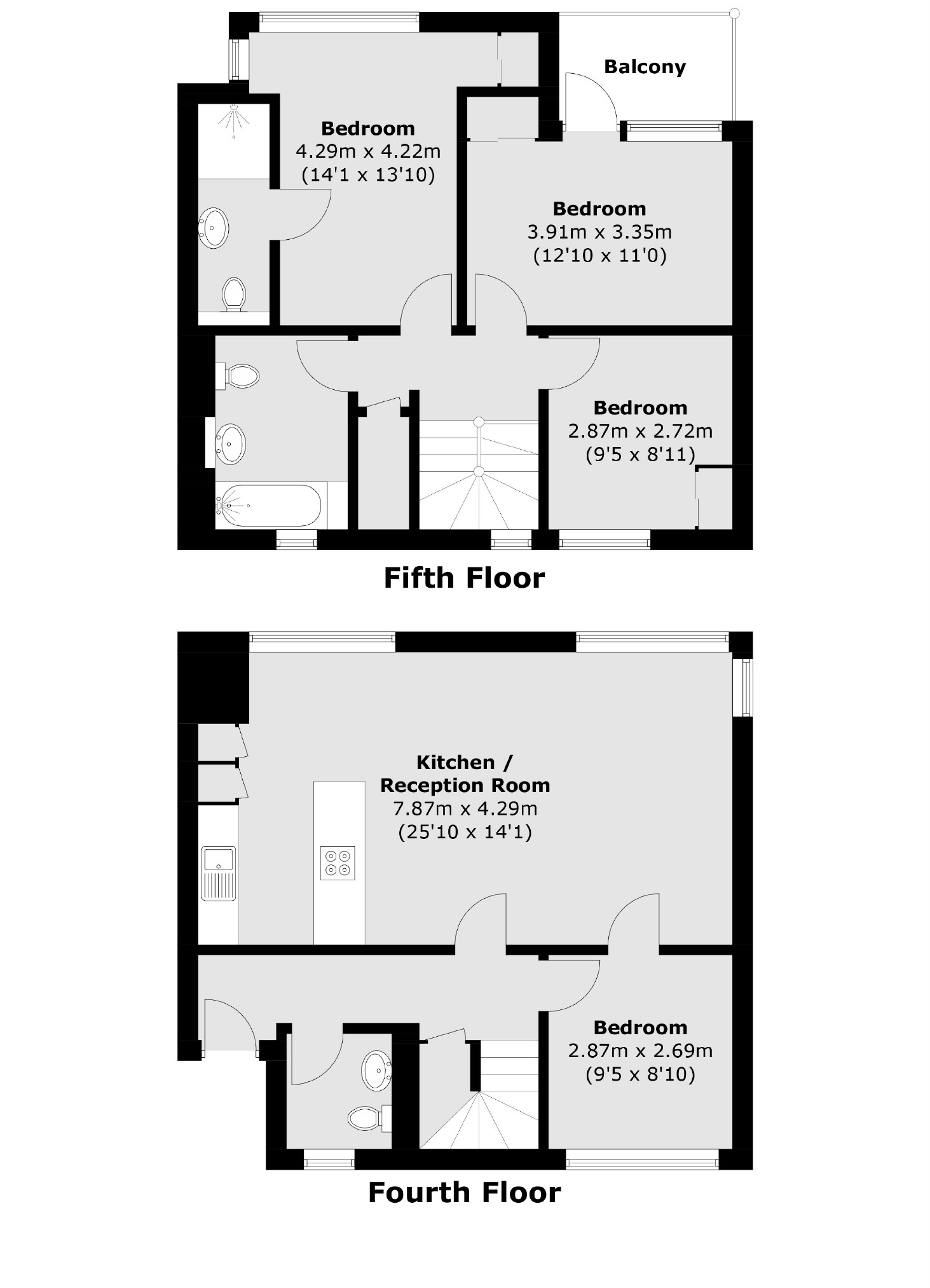 Flat 31, Damien Court, Damien Street, London floorplan