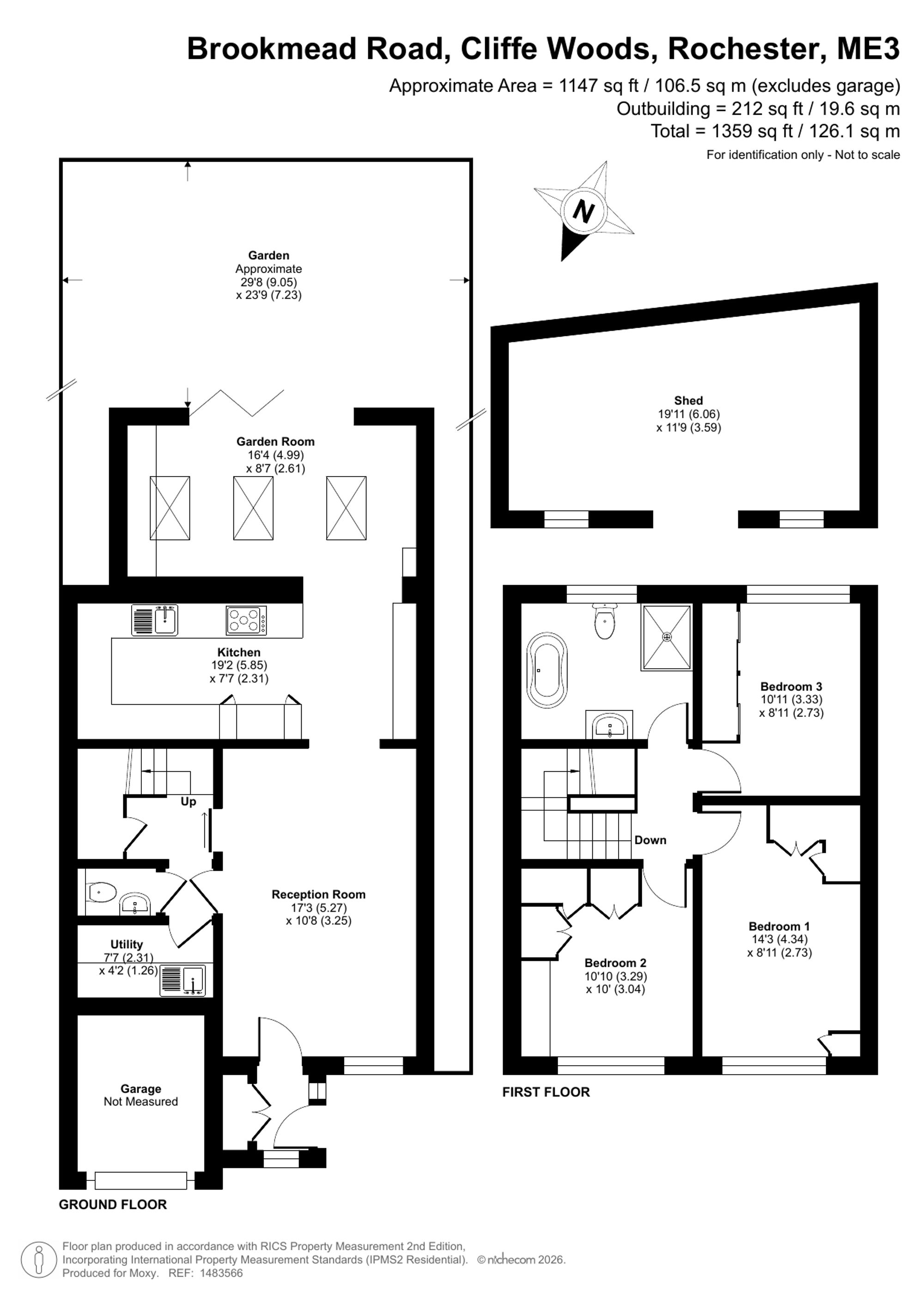 46 Brookmead Road, Rochester floorplan