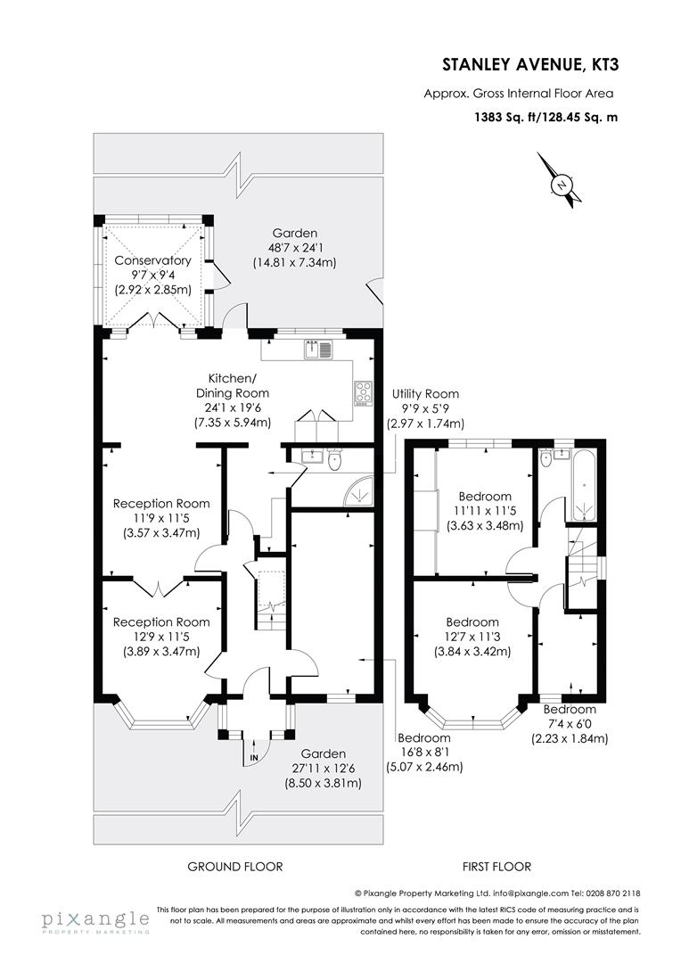 Stanley Avenue, Motspur Park floorplan