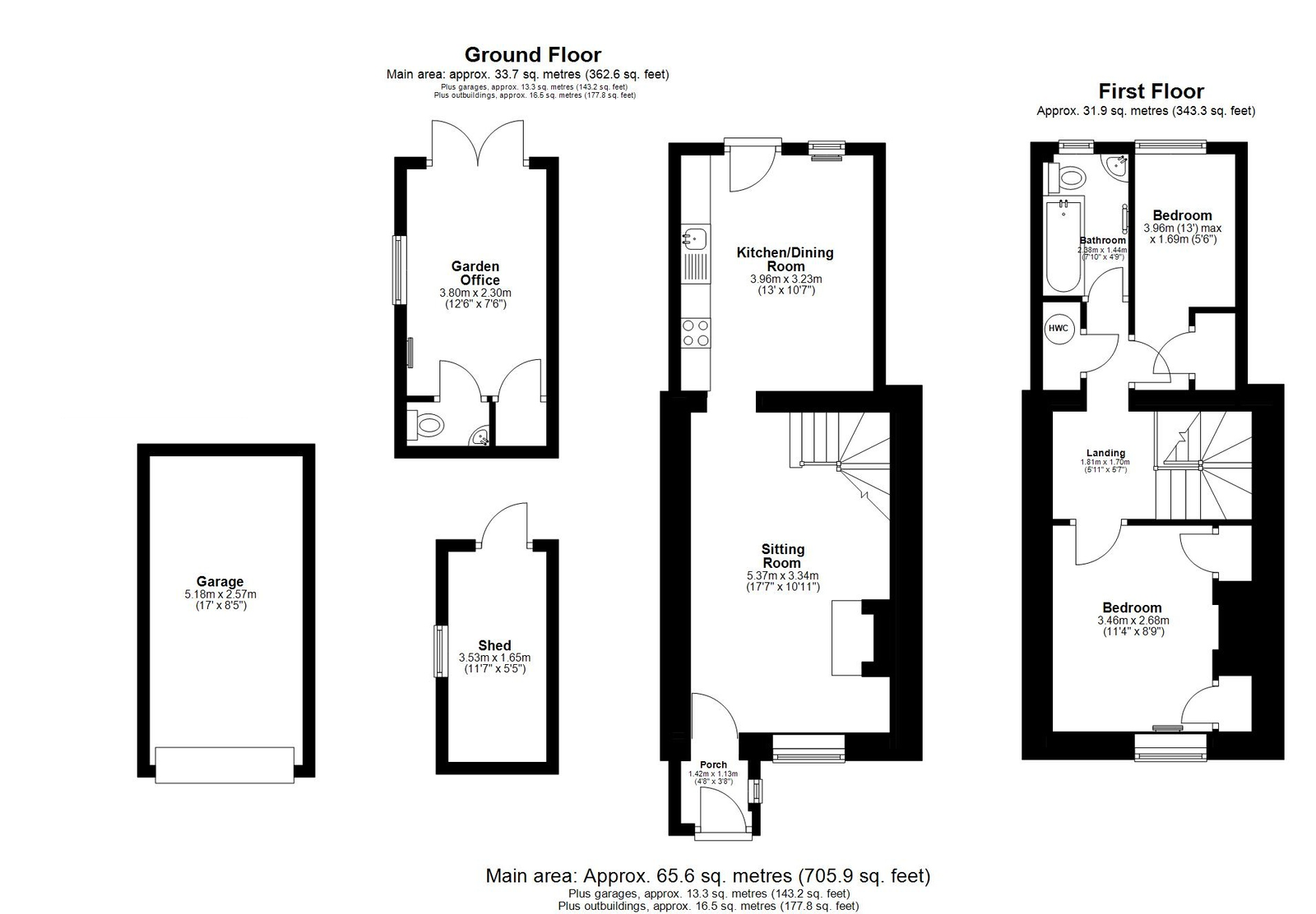 Home Farm Cottages,2, Burton Hill, Malmesbury floorplan