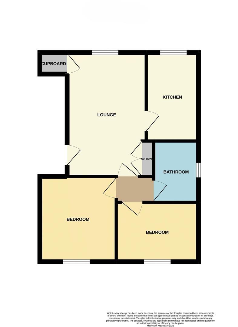 South Road, Brean floorplan