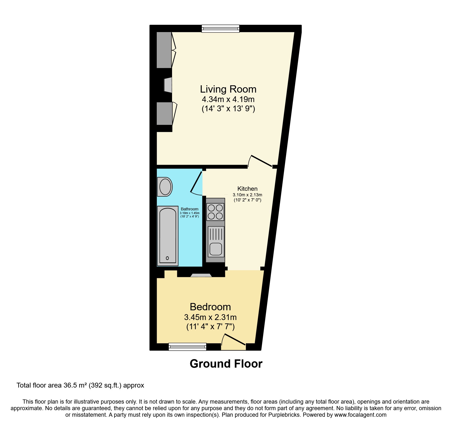 68a, Seal Road, Sevenoaks floorplan