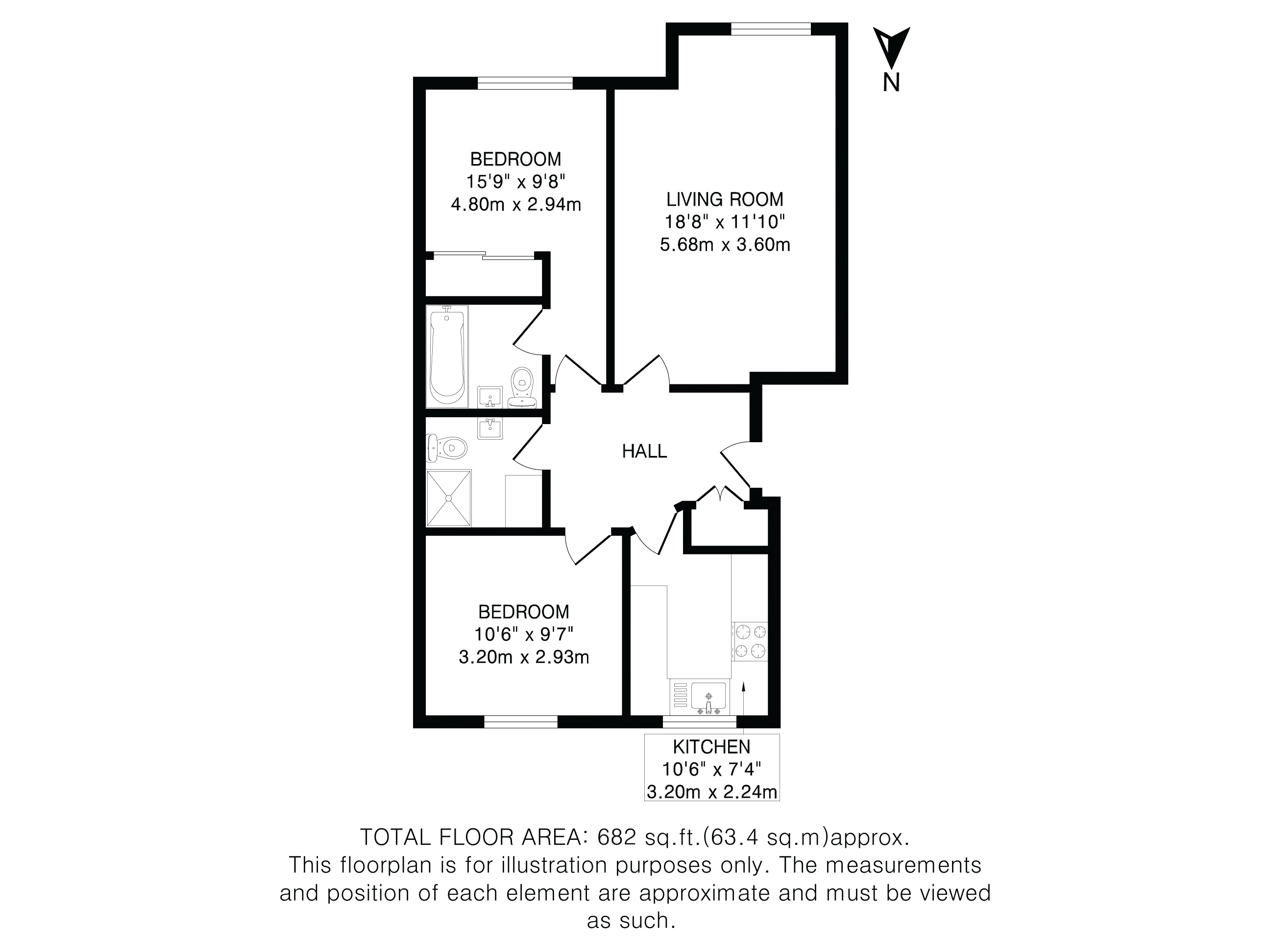 12, Greenes Court, Berkhamsted floorplan