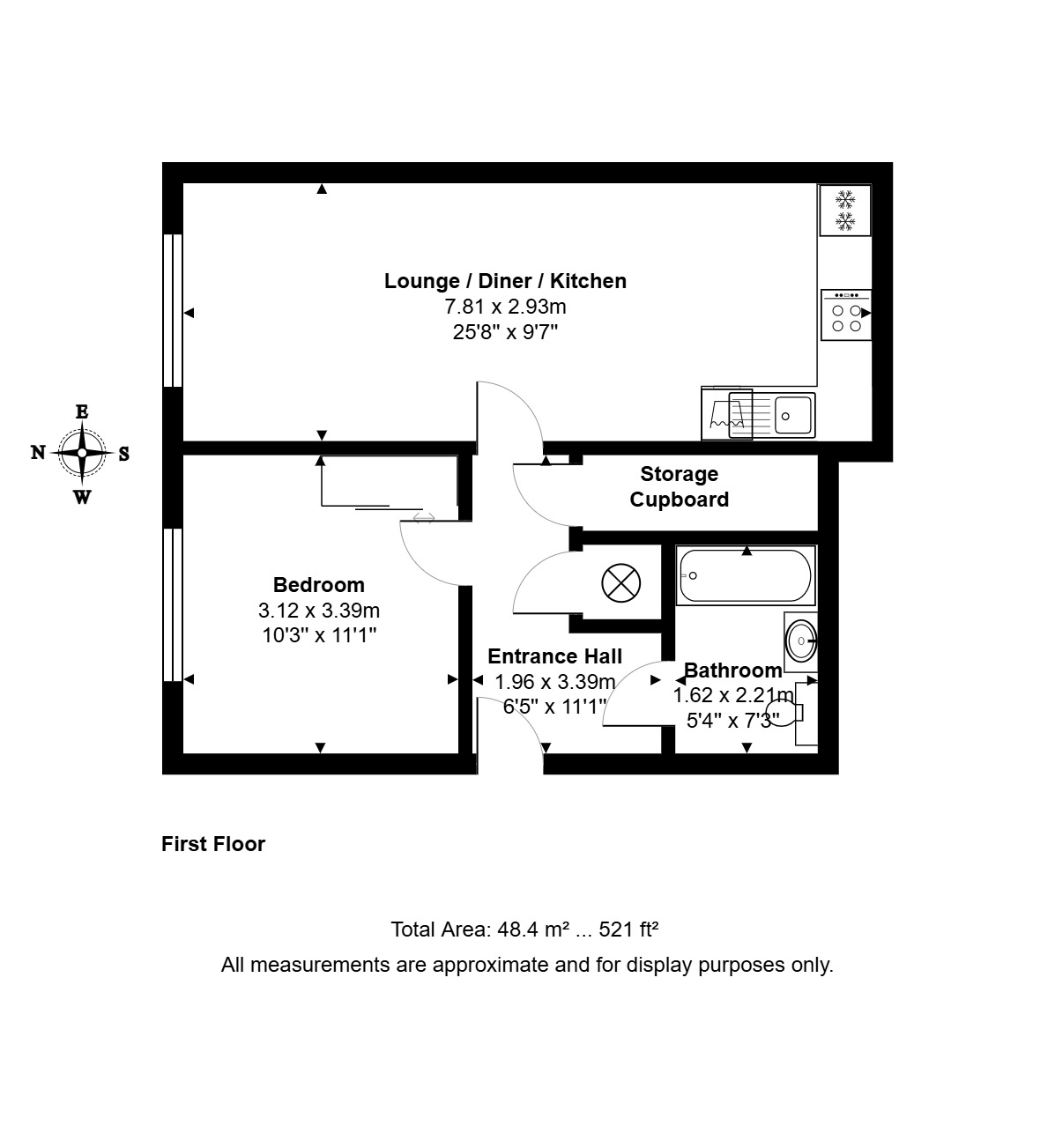 18, Dudley Place, Staines-upon-Thames floorplan