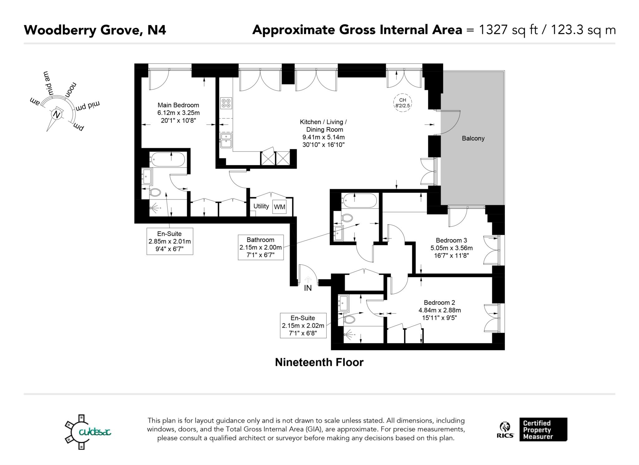 Emperor Point, Dragonfly Walk, London floorplan