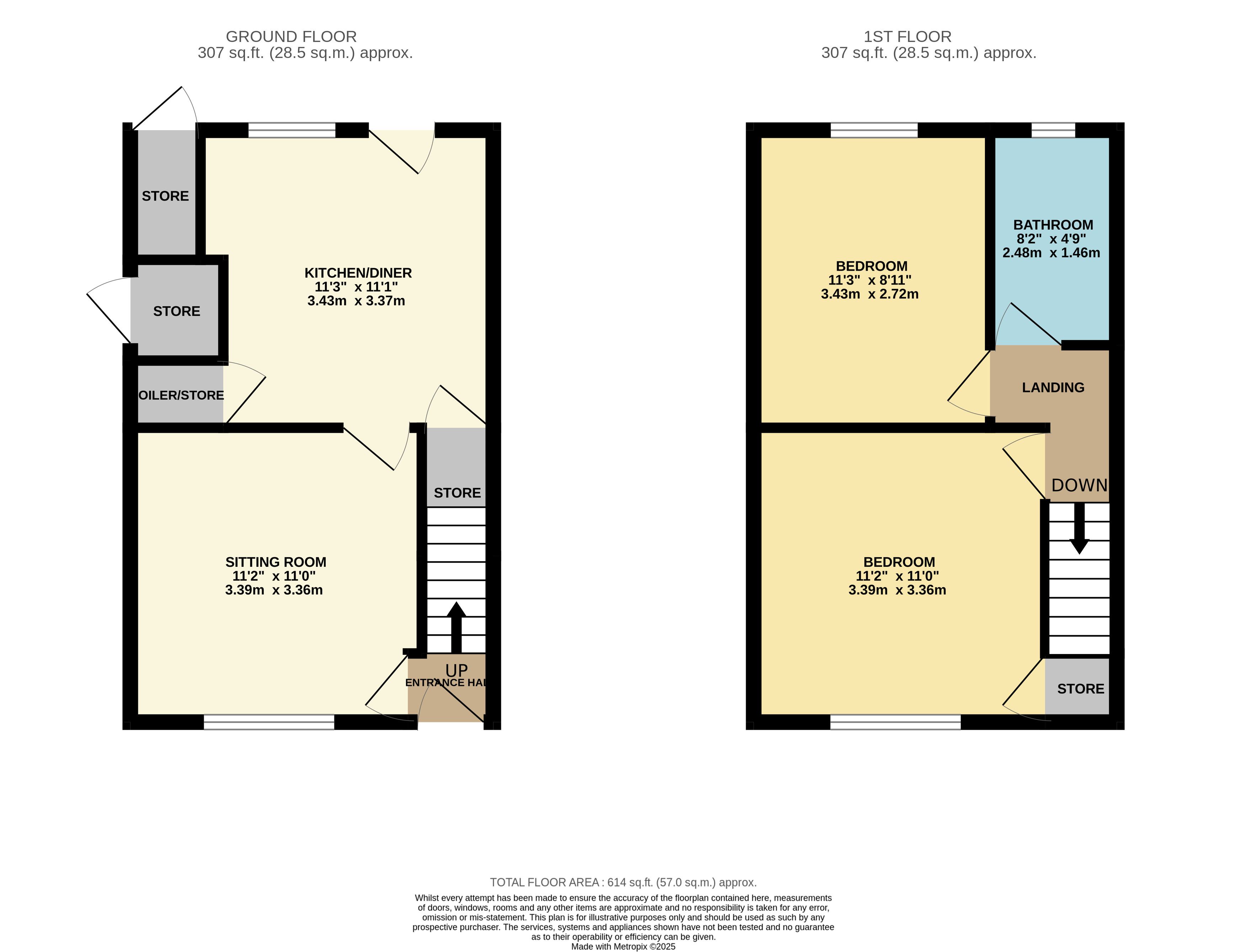 2, Cleve Avenue, Matlock floorplan