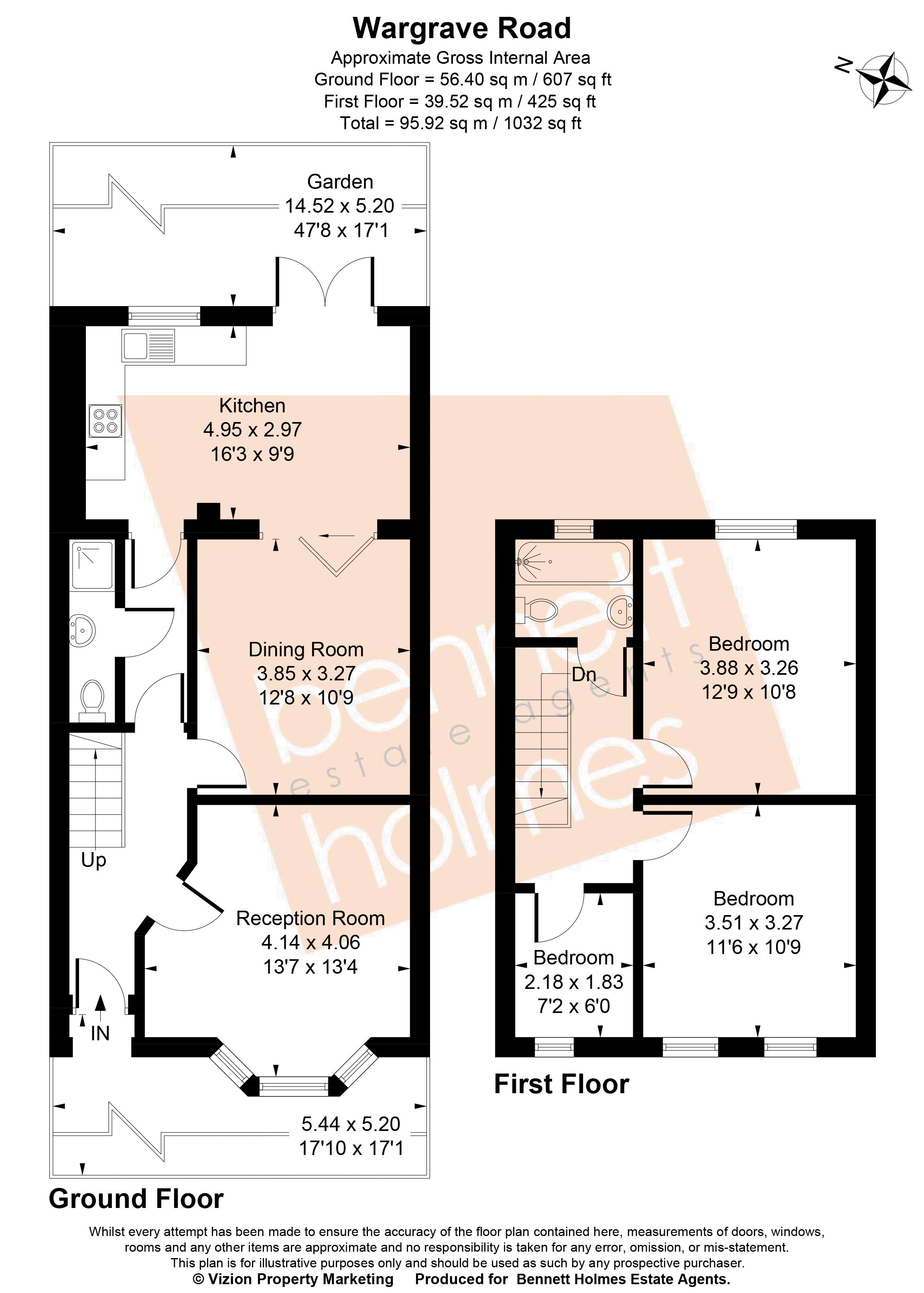 37, Wargrave Road, Harrow floorplan