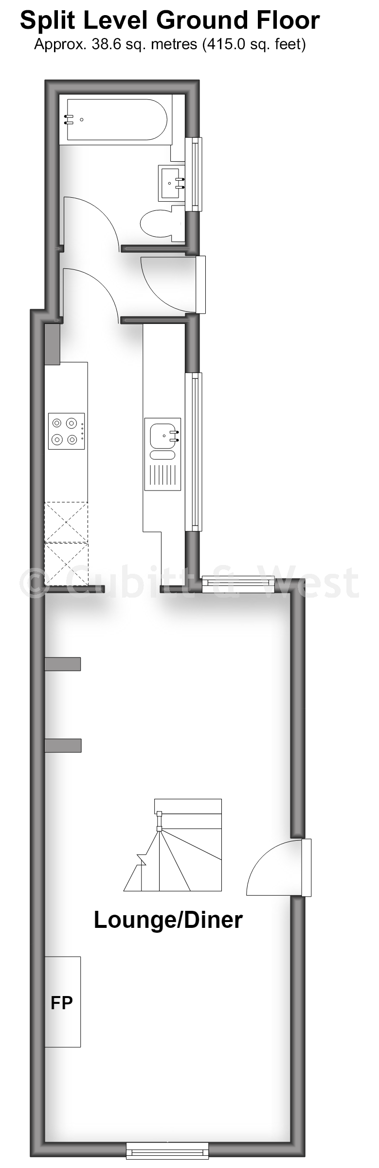 86, Commonwealth Road, Caterham floorplan