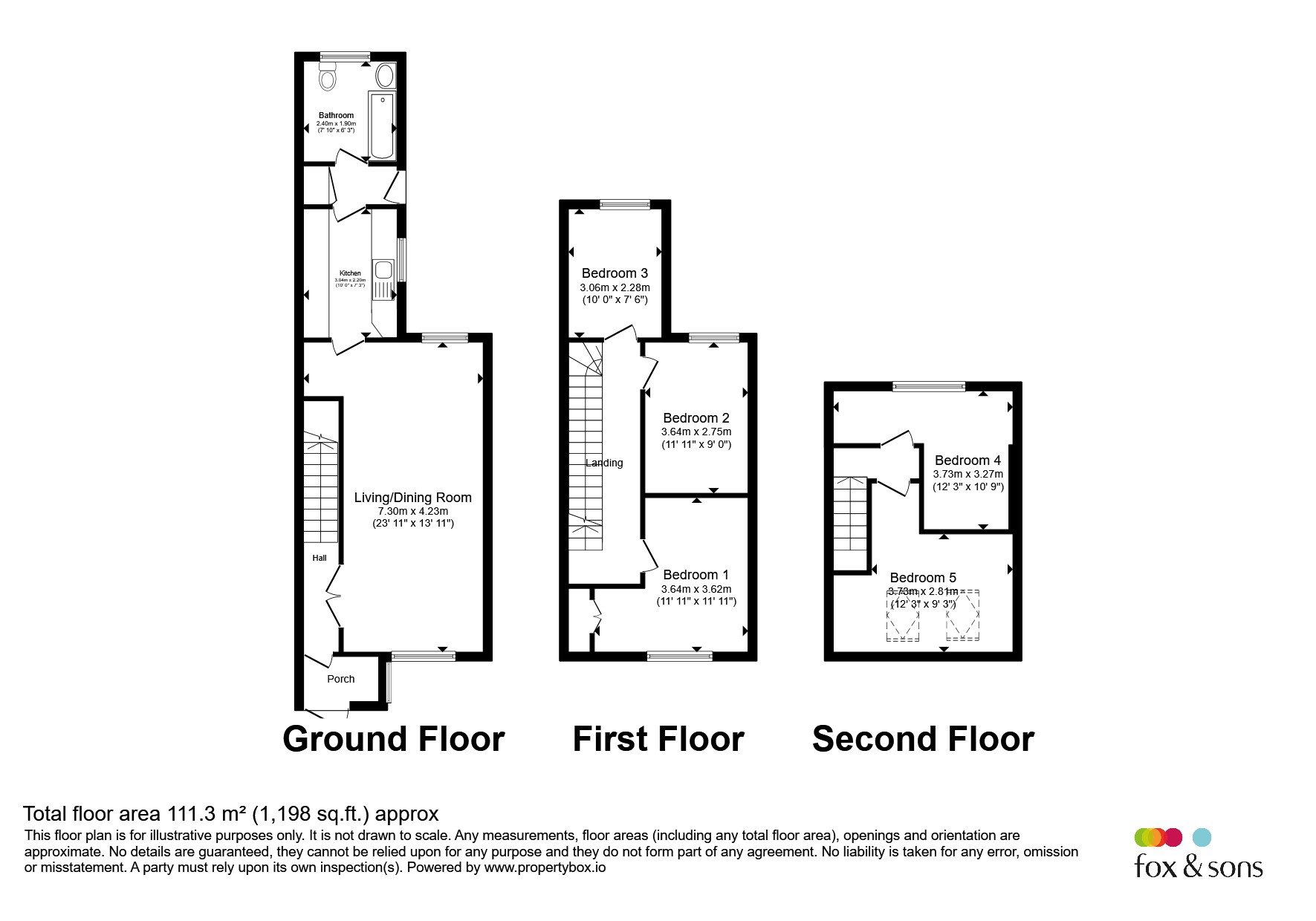 9, Clifton Road, Salisbury floorplan