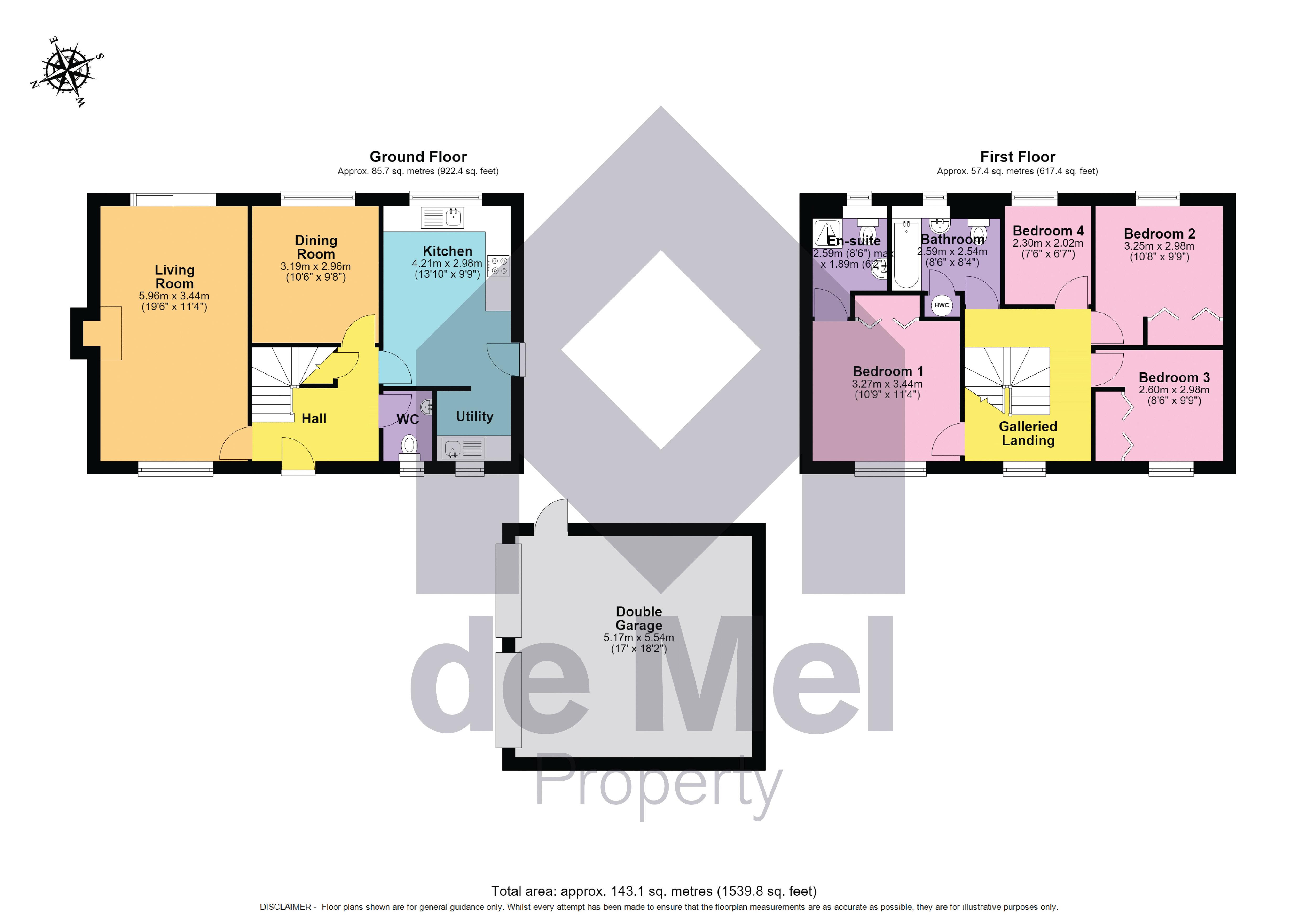 15, Stoke Park Close, Cheltenham floorplan