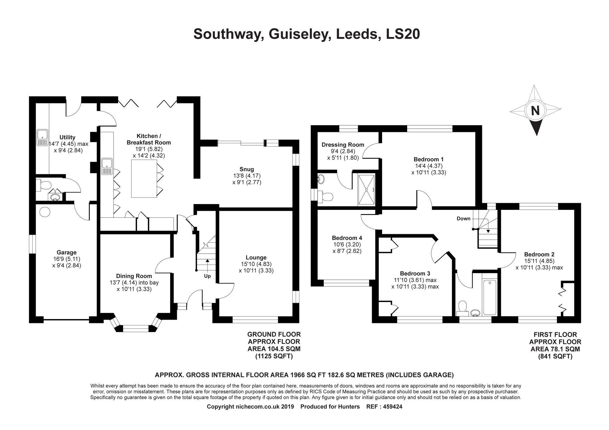 4 Bedrooms Detached house for sale in Southway, Guiseley, Leeds LS20