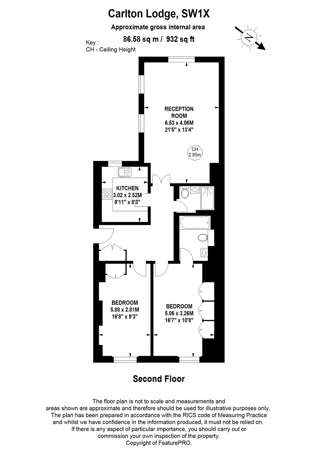 2 Bedrooms Flat to rent in Carlton Lodge, 37-39, Lowndes Street, Knightsbridge SW1X