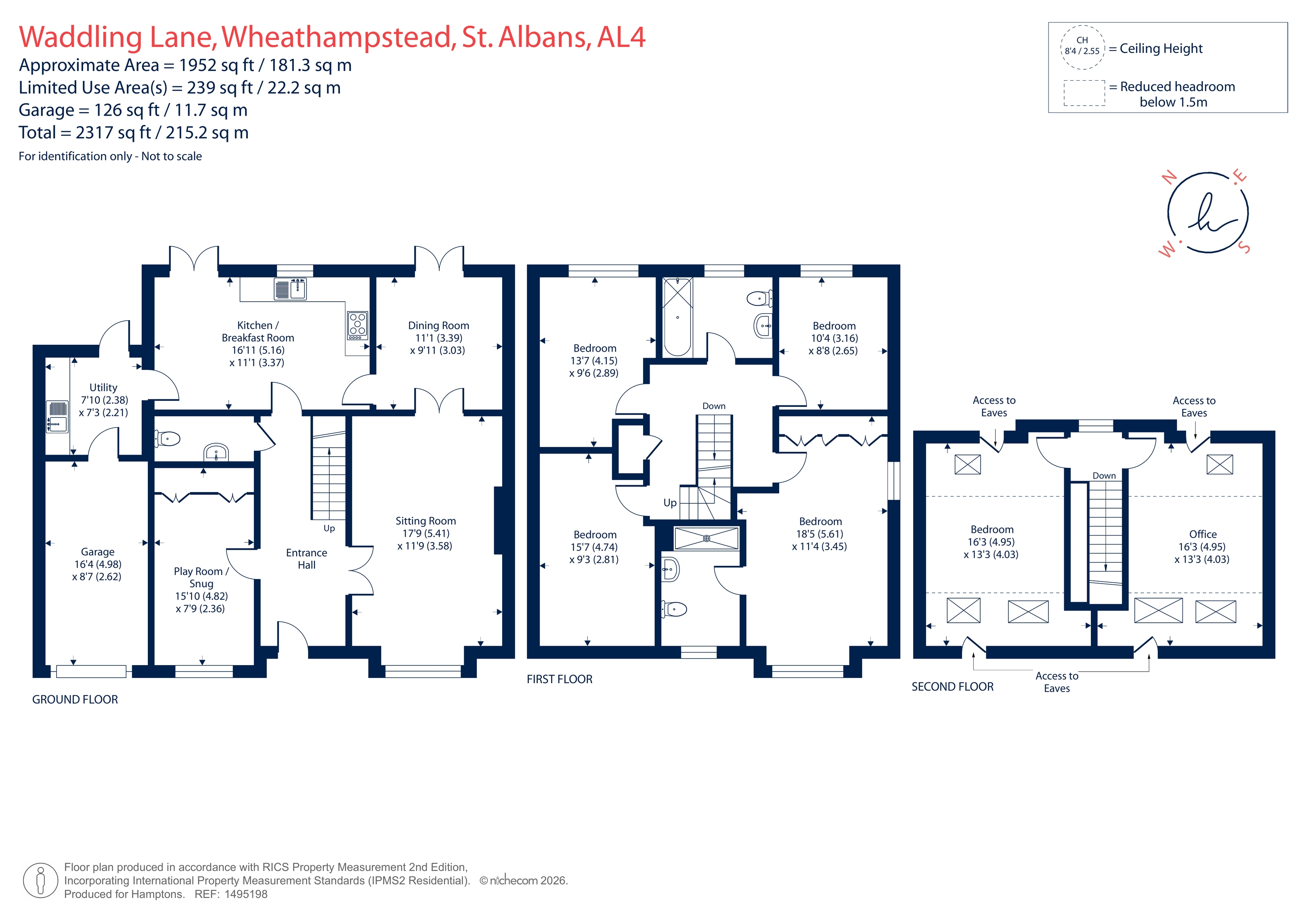 23, Waddling Lane, Wheathampstead floorplan
