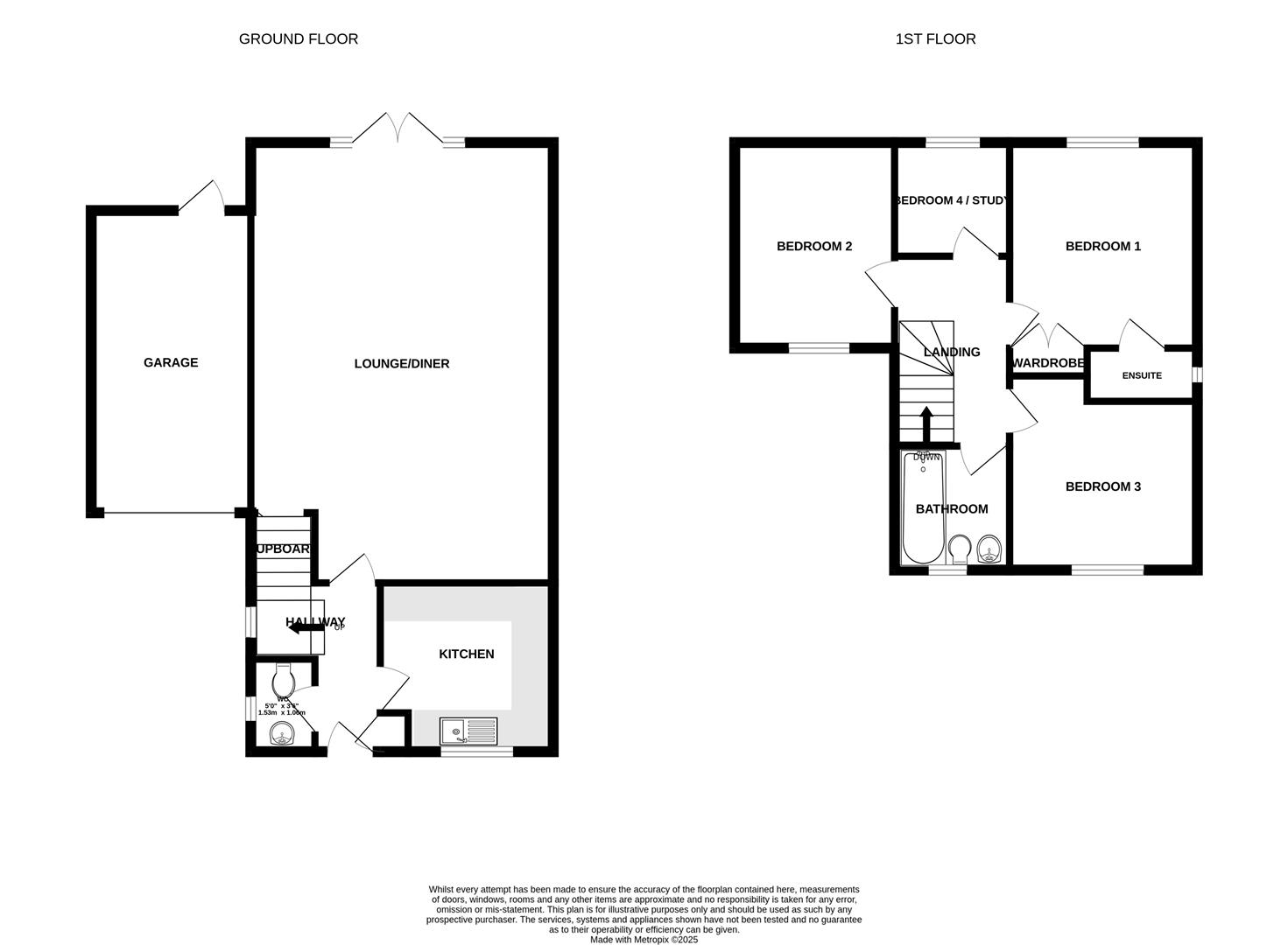 2, Burnet Close, Ipswich floorplan