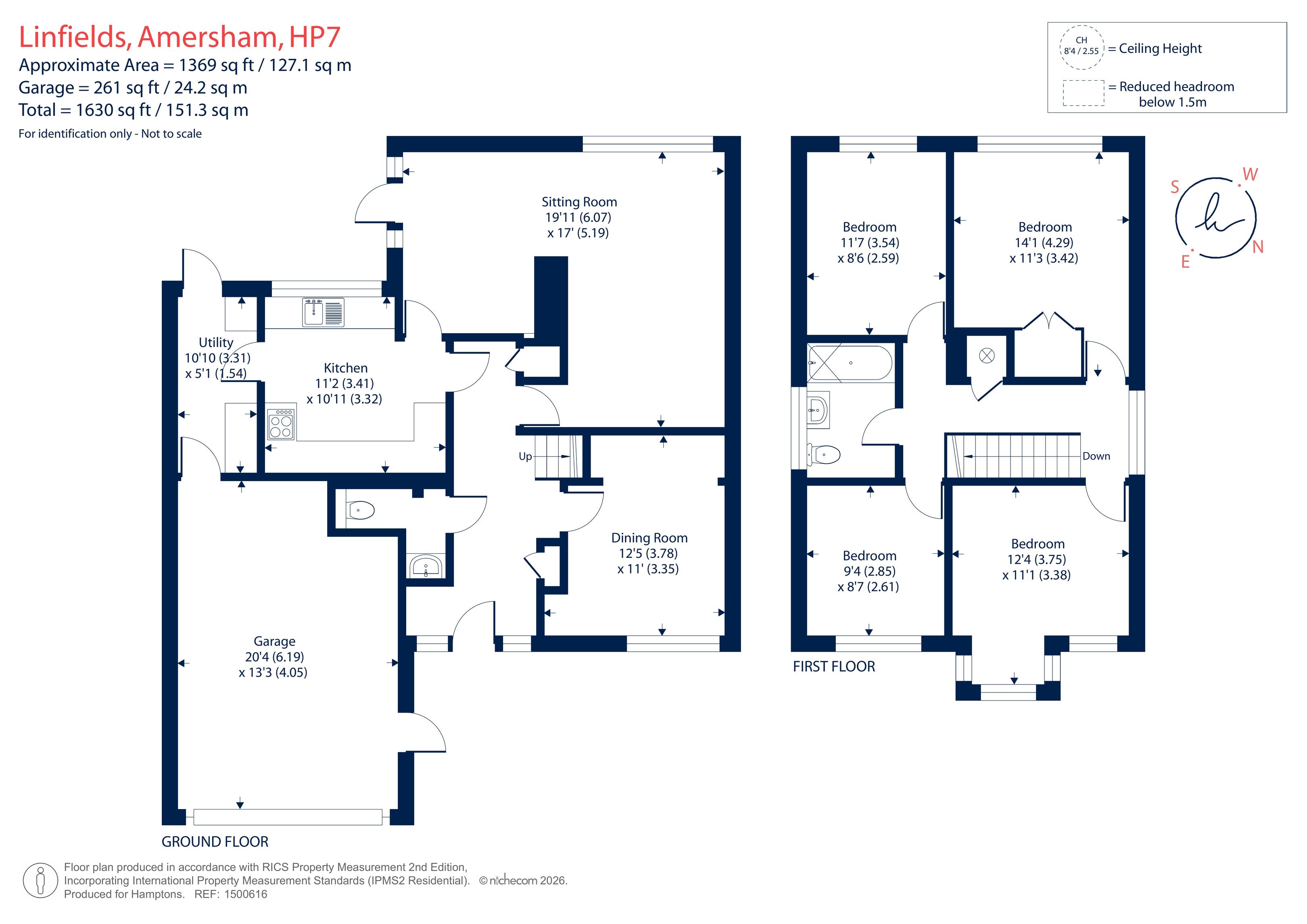 29, Linfields, Amersham floorplan