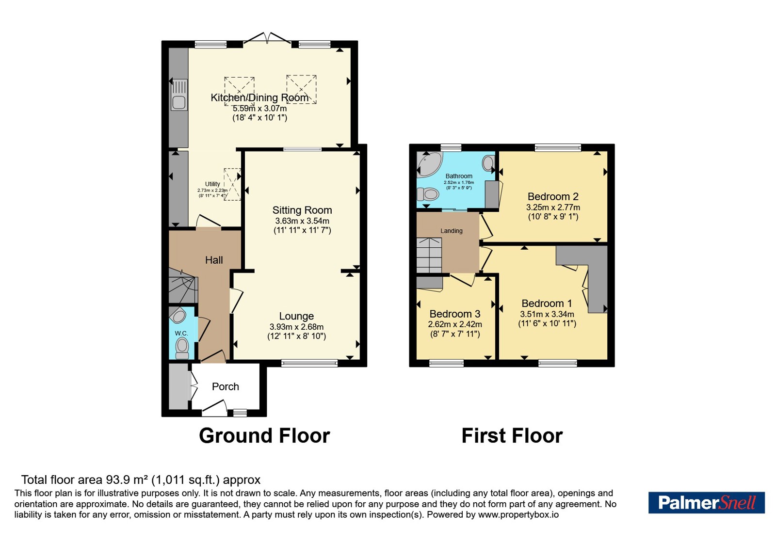 52, Stapleton Close, Martock floorplan