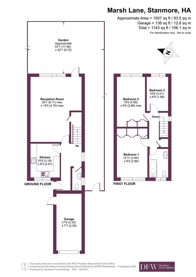 9, Marsh Lane, Stanmore floorplan